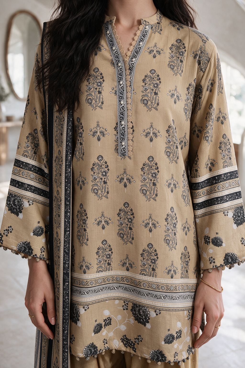Shirt Shalwar Shawl - 0231
