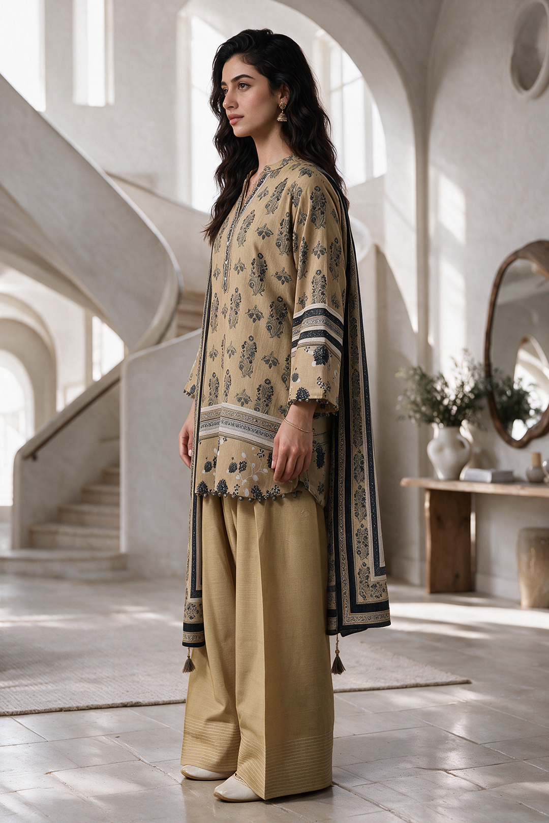 Shirt Shalwar Shawl - 0231