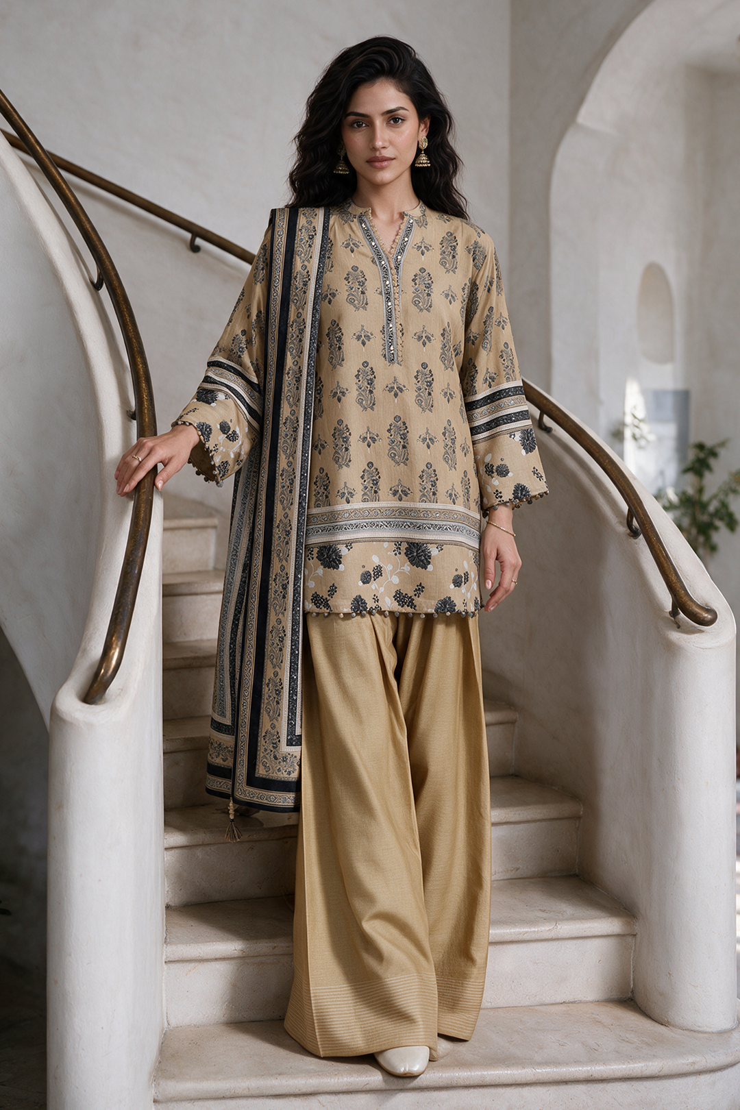 Shirt Shalwar Shawl - 0231