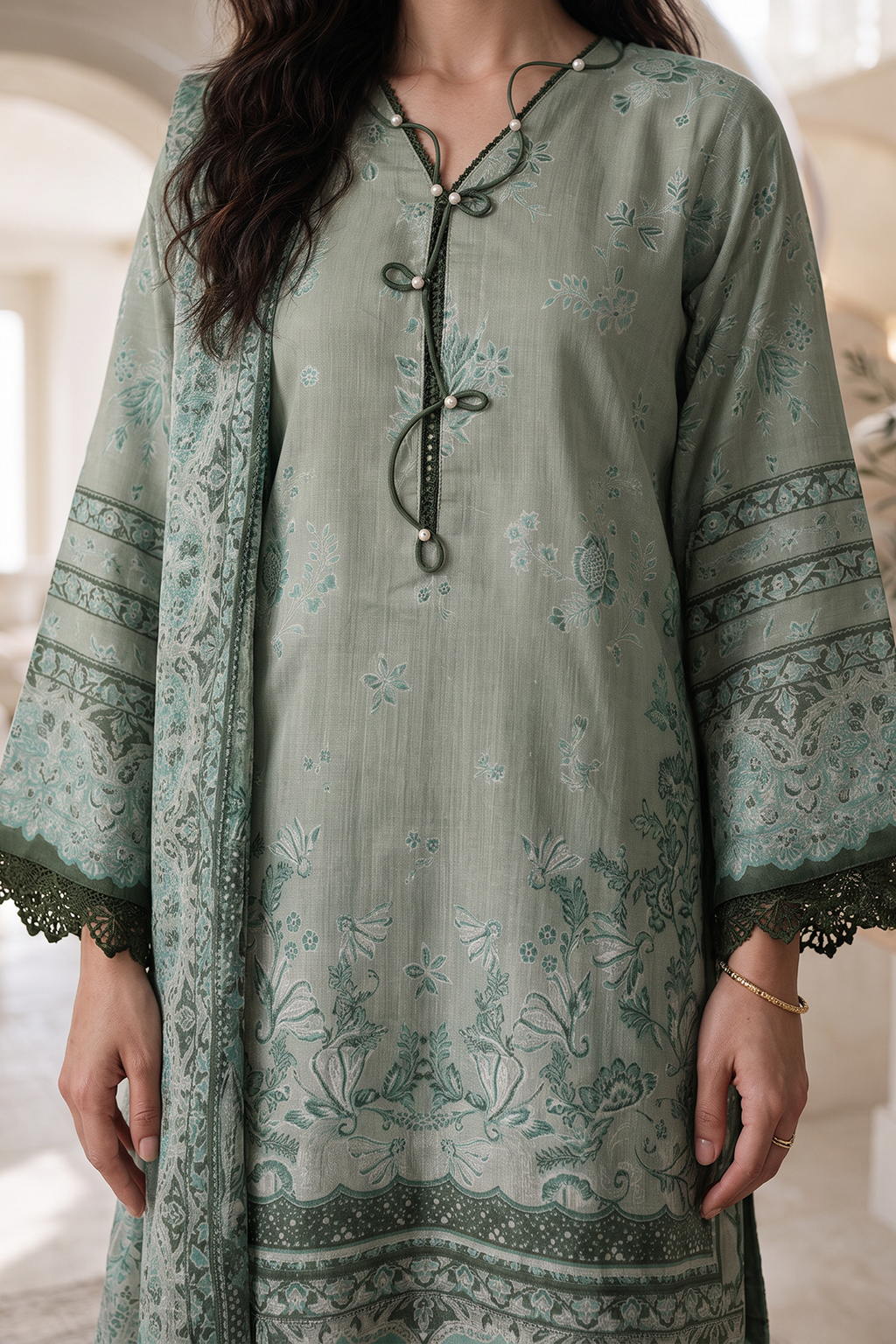 Shirt Shalwar Shawl - 0233