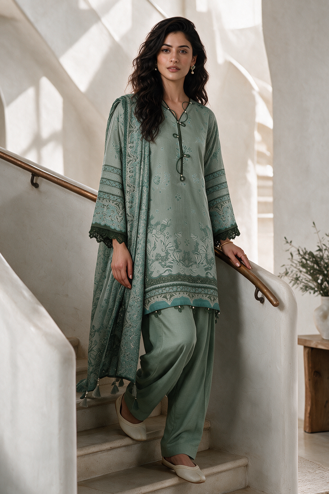 Shirt Shalwar Shawl - 0233