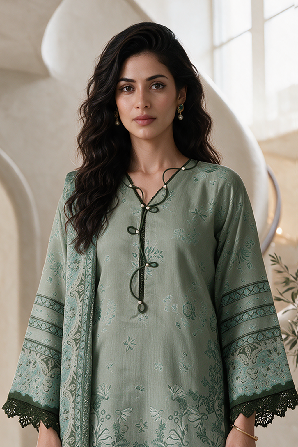 Shirt Shalwar Shawl - 0233