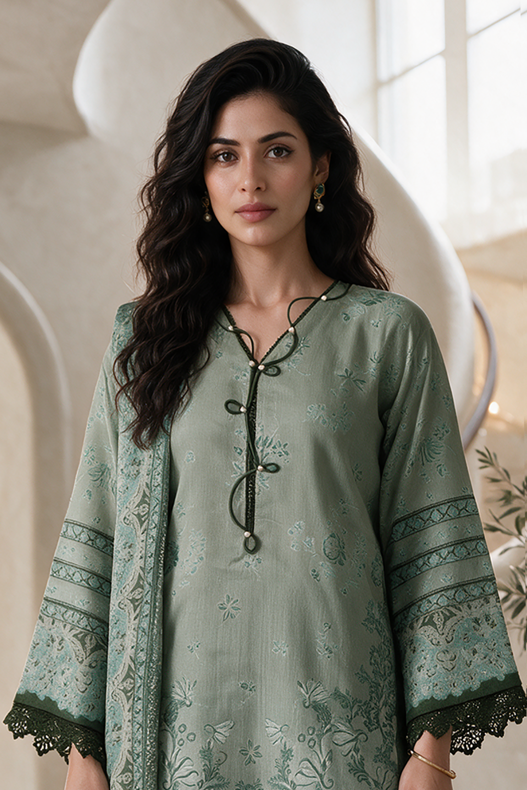 Shirt Shalwar Shawl - 0233