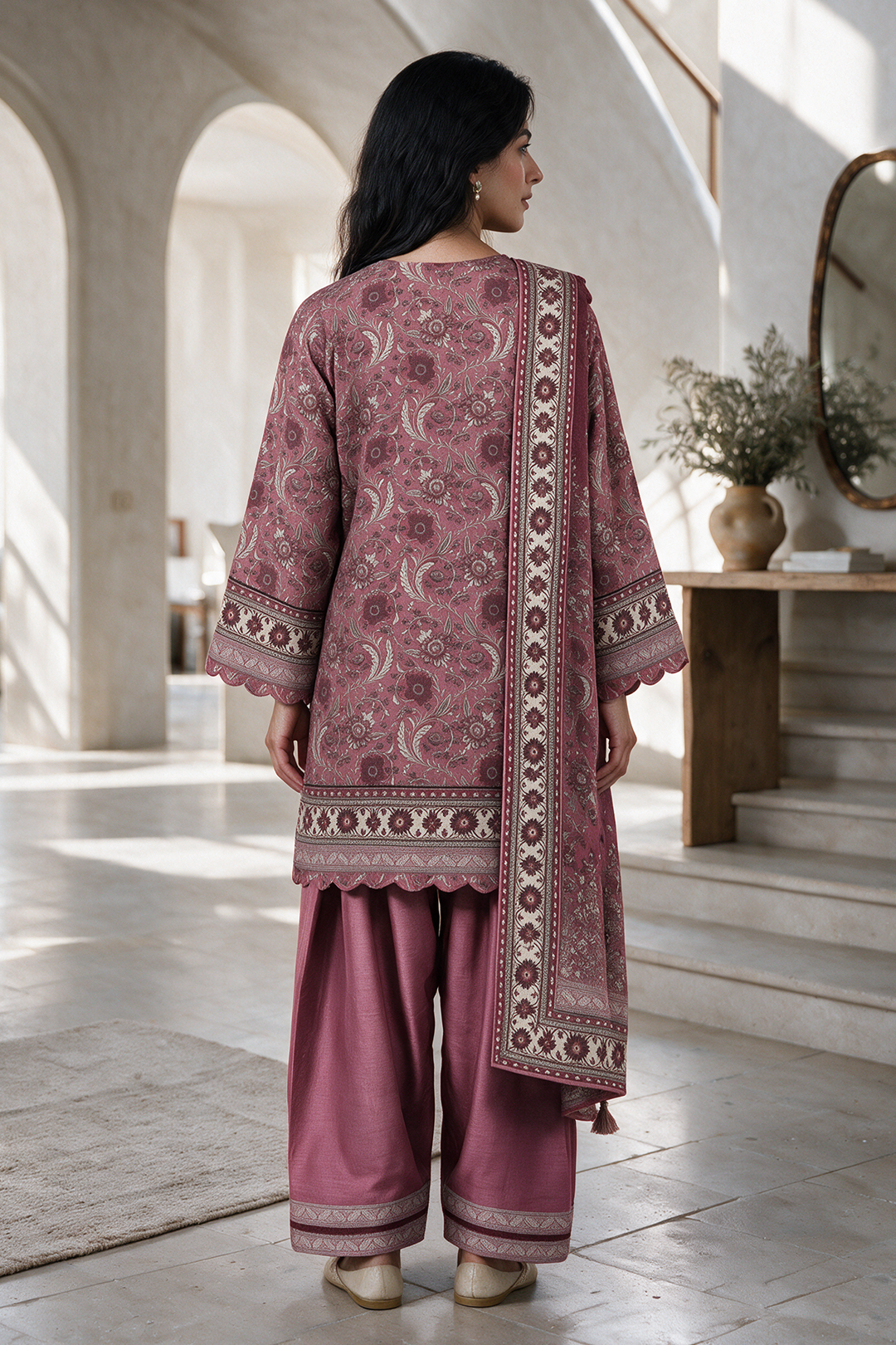 Shirt Shalwar Shawl - 0235