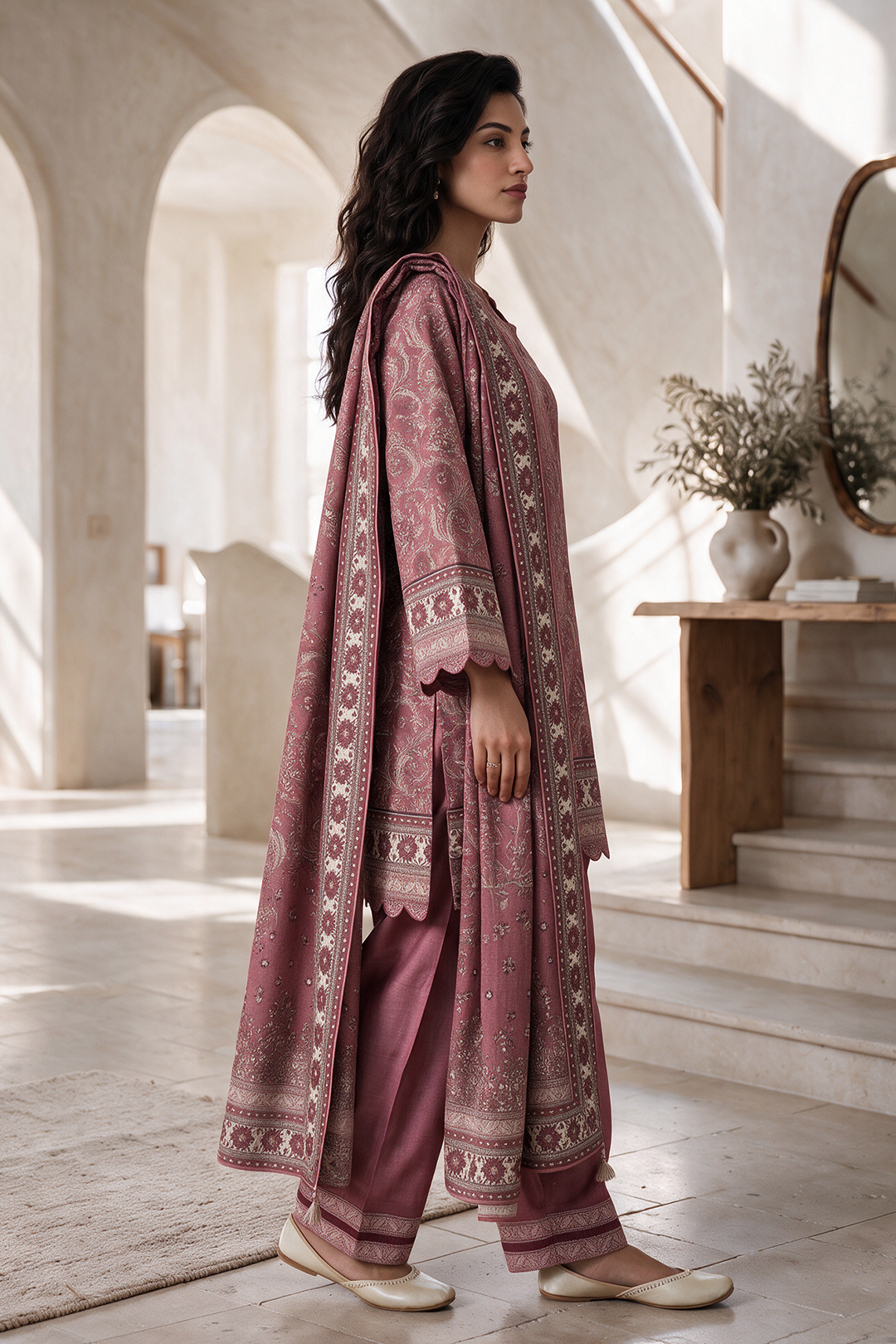 Shirt Shalwar Shawl - 0235