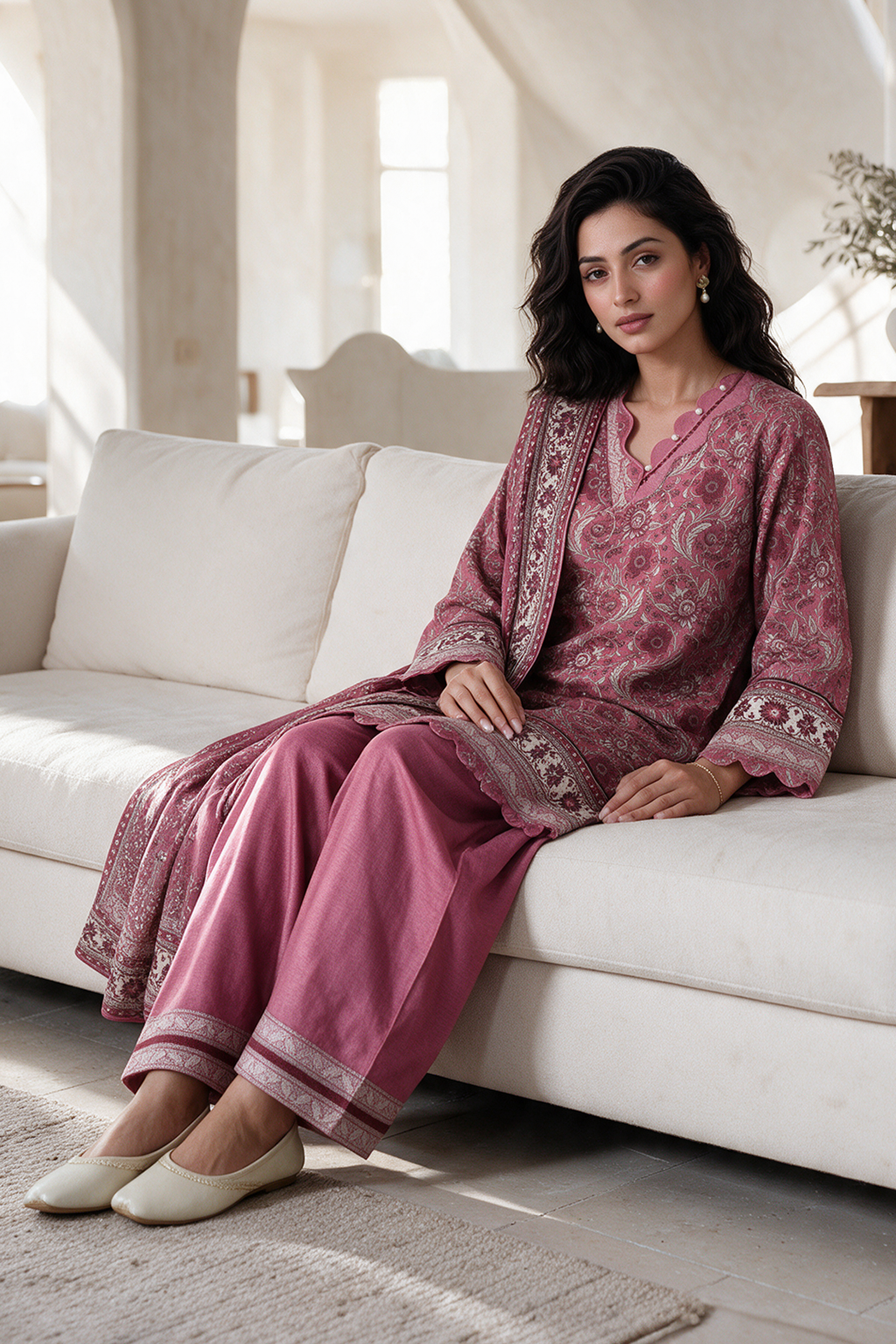 Shirt Shalwar Shawl - 0235