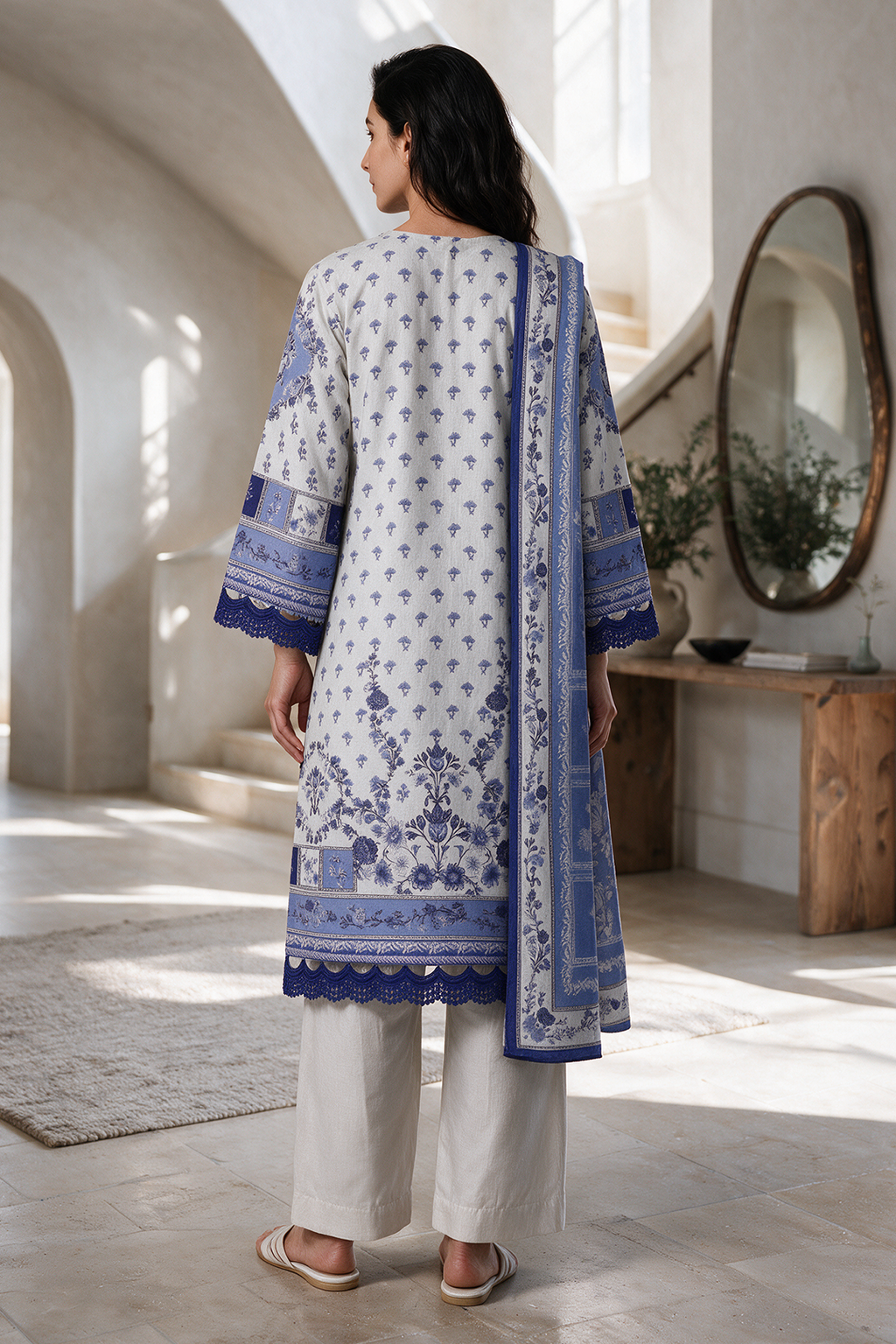 Shirt Shalwar Shawl - 0288