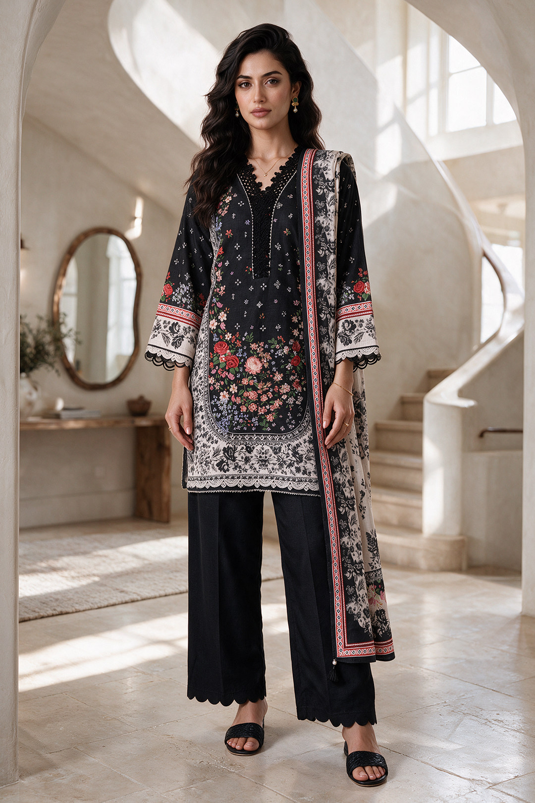 Shirt Shalwar Dupatta - 0298