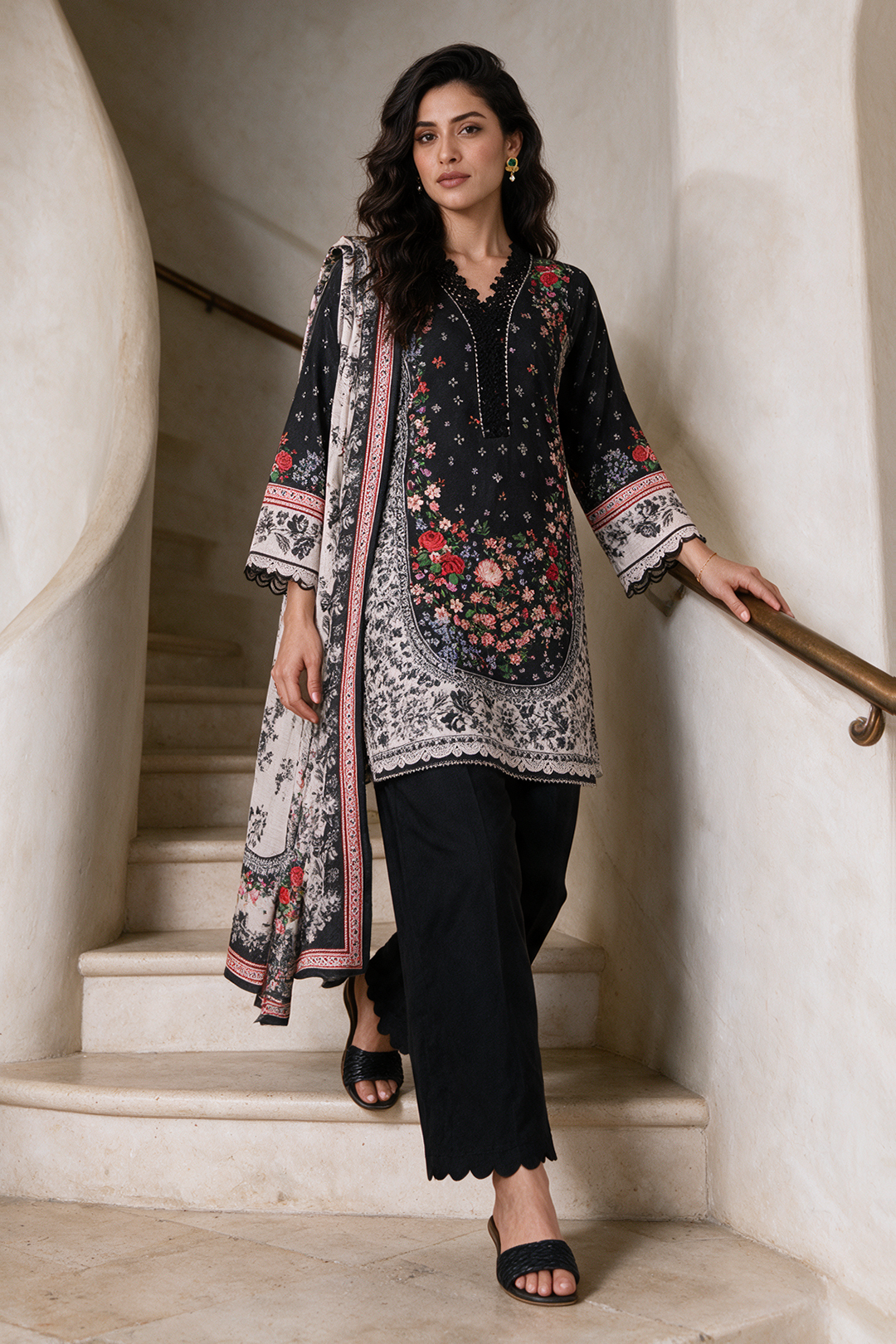 Shirt Shalwar Dupatta - 0298