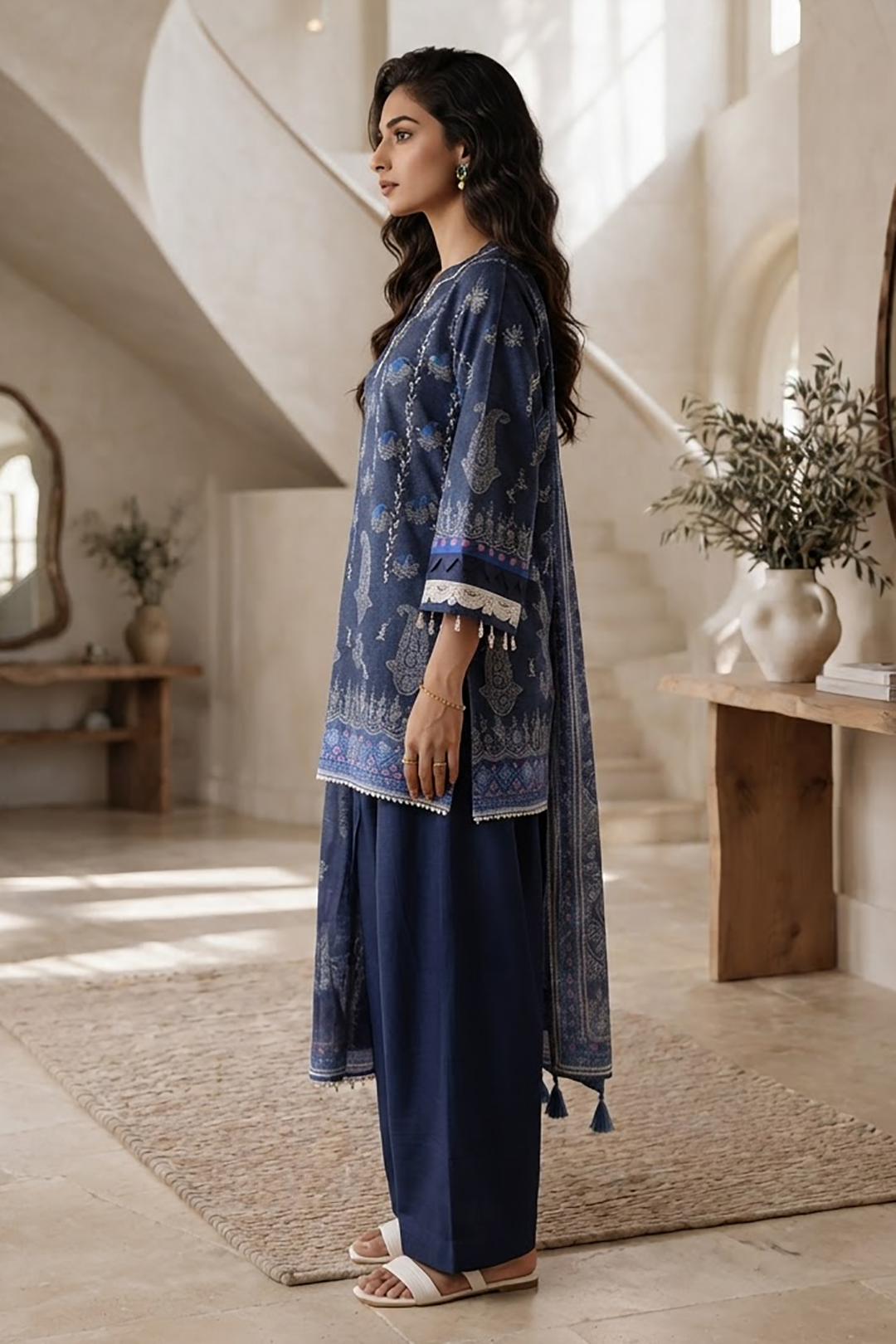 Shirt Shalwar Shawl - 0308