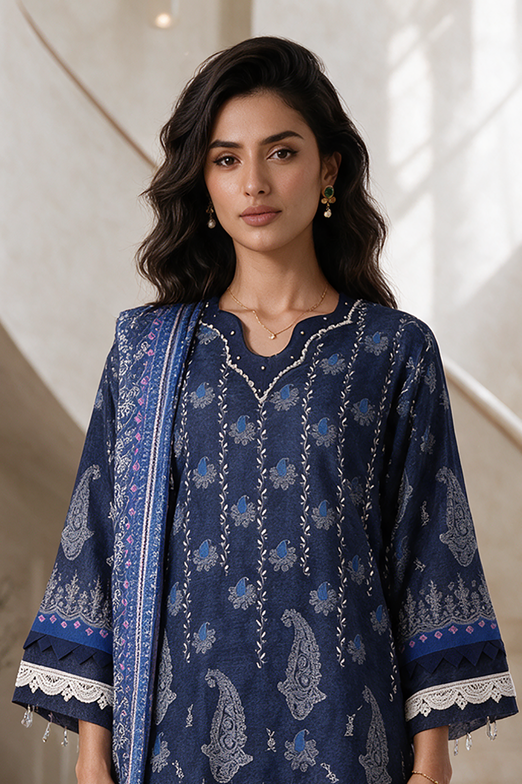 Shirt Shalwar Shawl - 0308