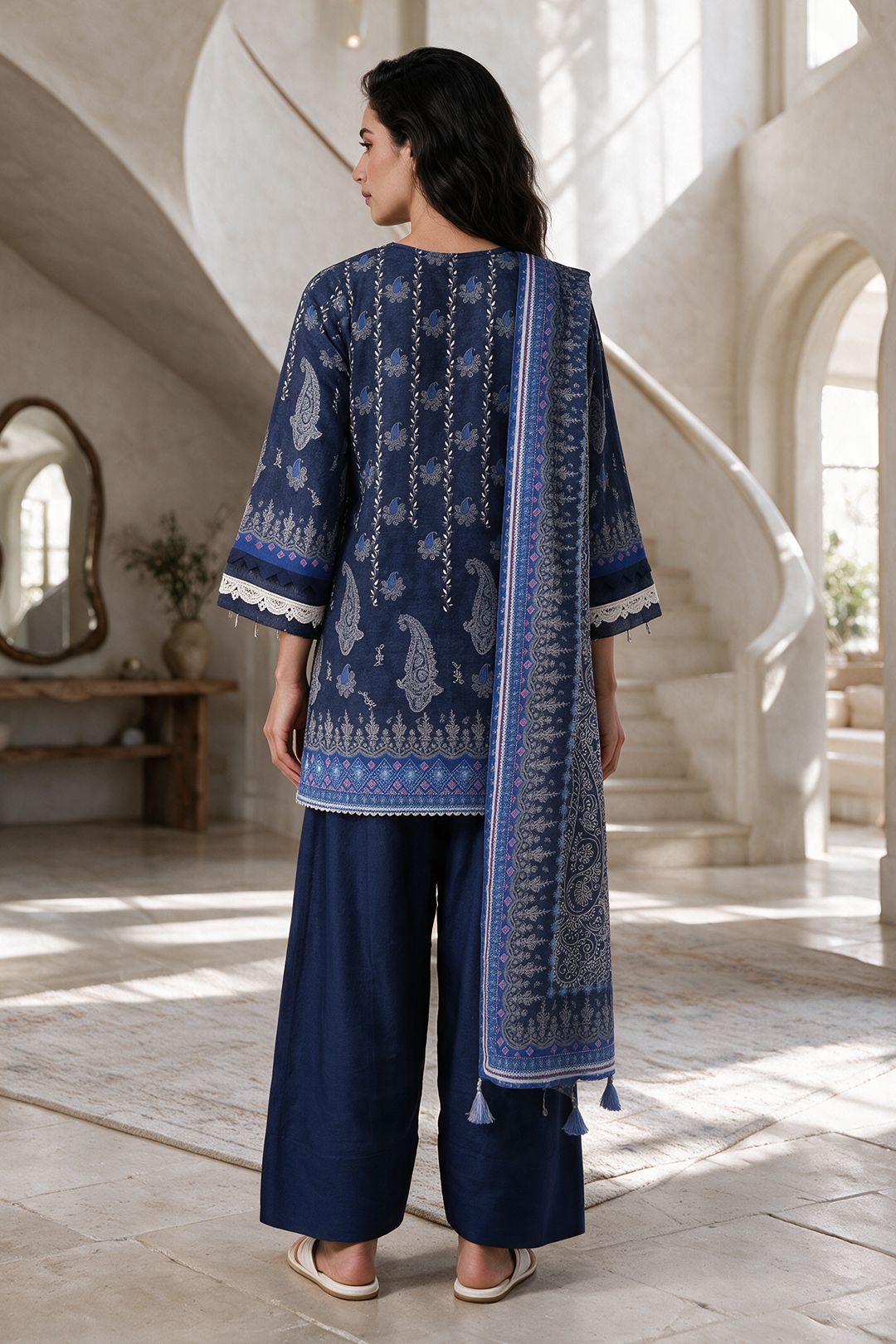 Shirt Shalwar Shawl - 0308