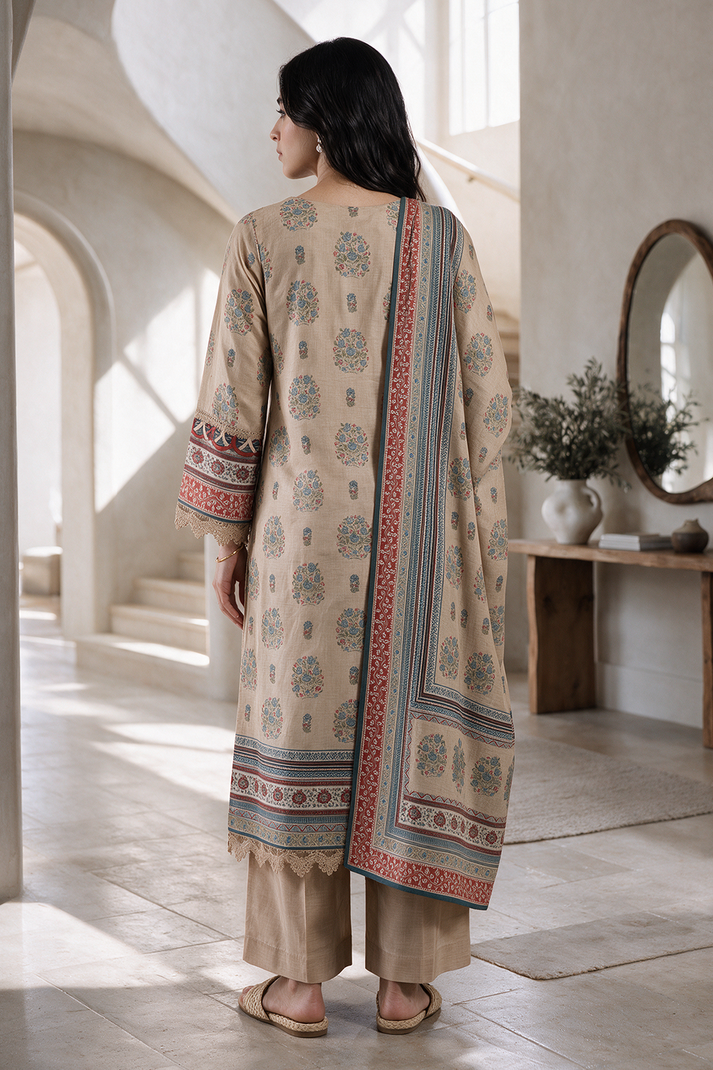 Shirt Shalwar Shawl - 0310