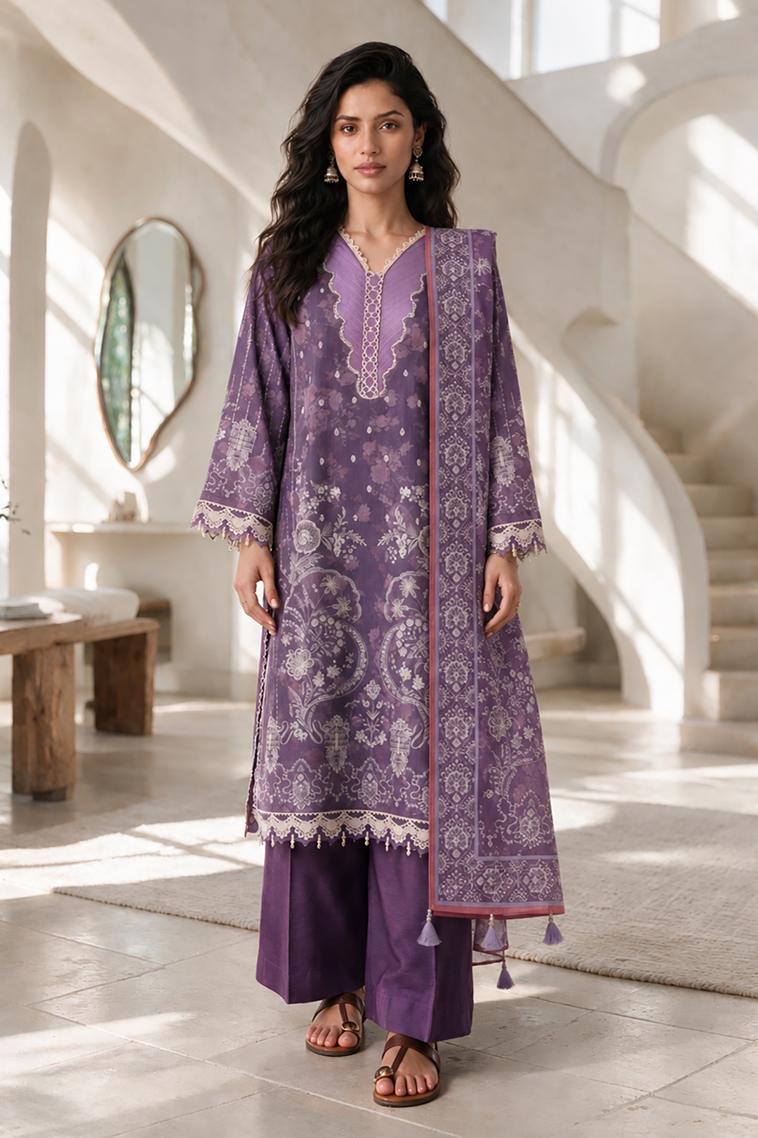 Shirt Shalwar Dupatta - 0311