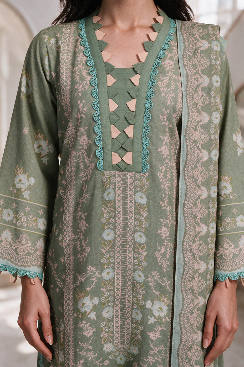 Shirt Shalwar Dupatta - 0312