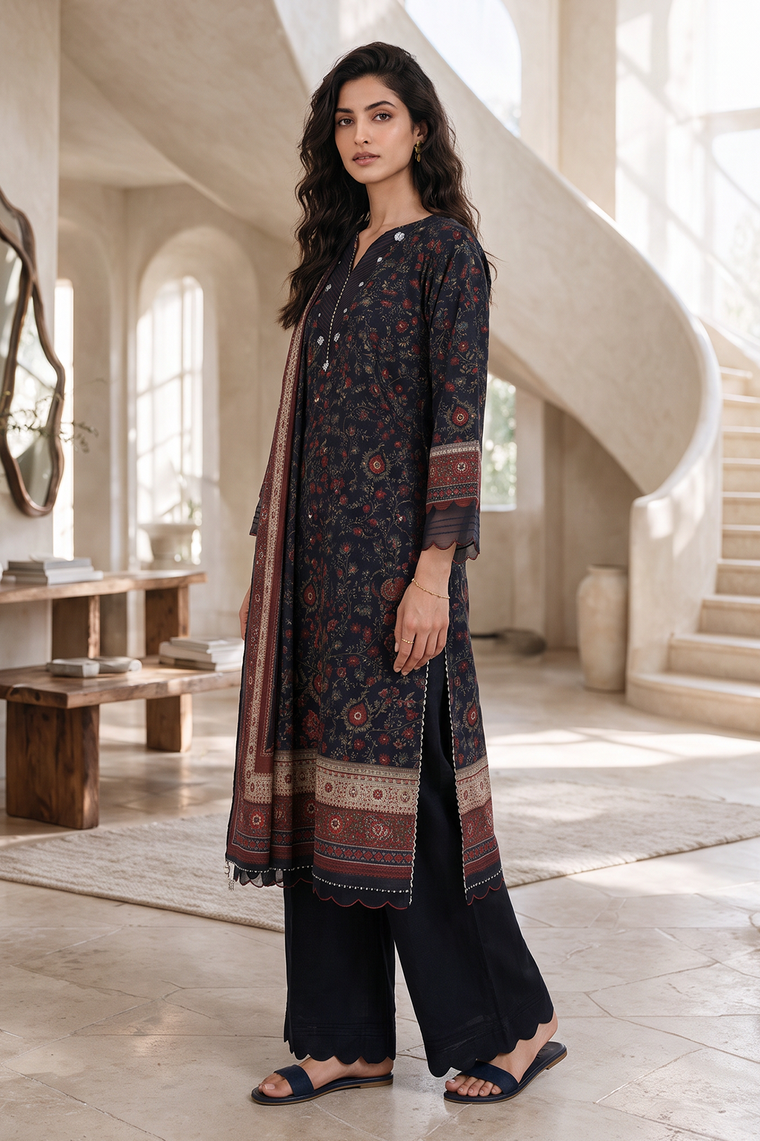 Shirt Shalwar Dupatta - 0314