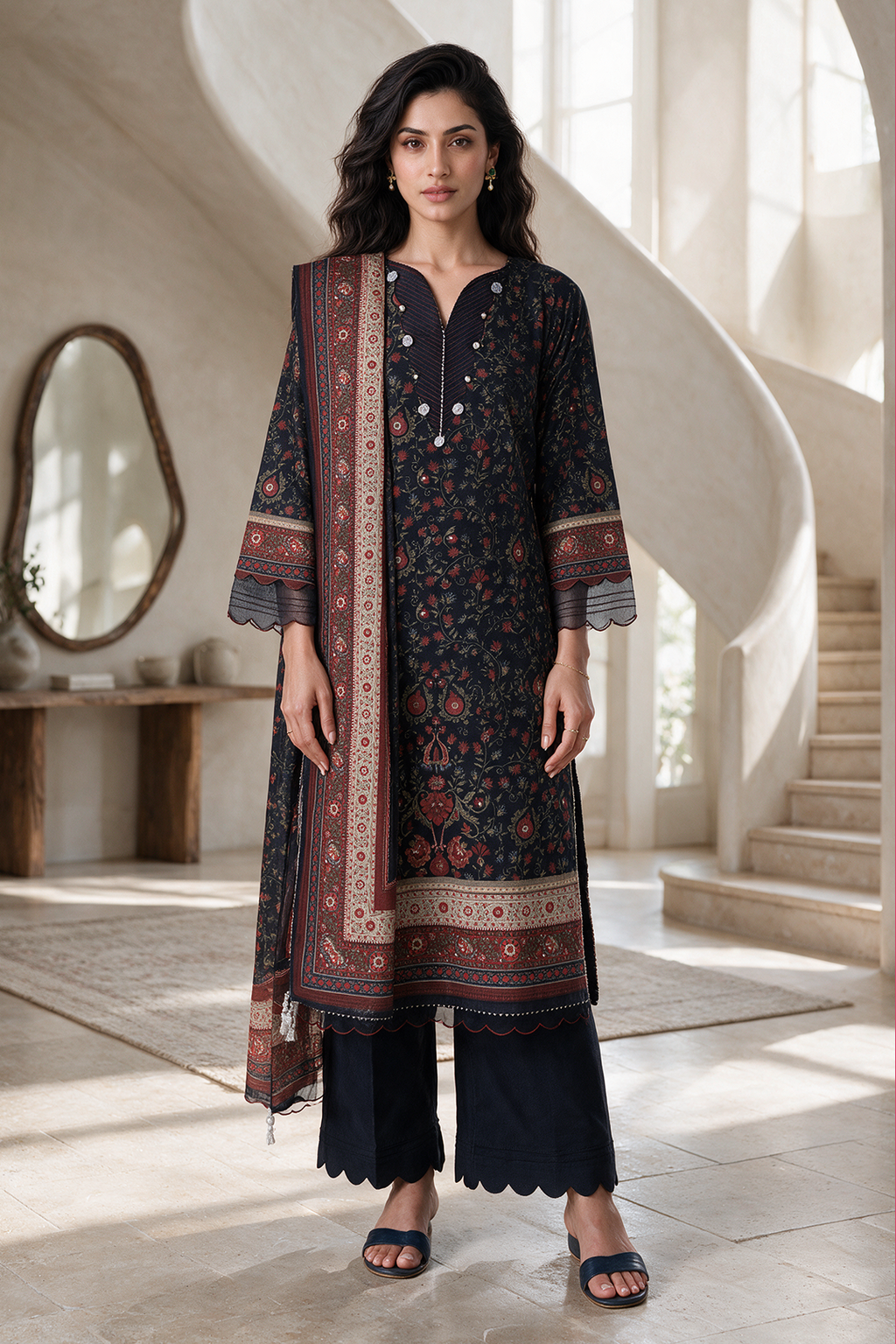 Shirt Shalwar Dupatta - 0314
