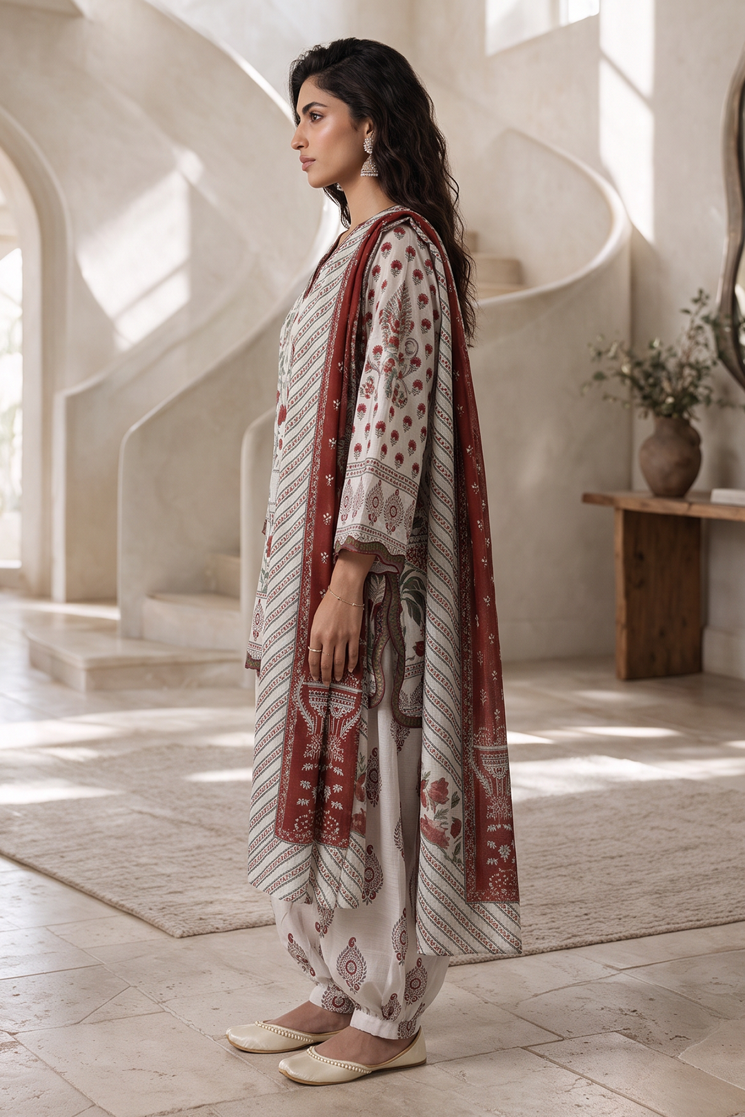 Shirt Shalwar Dupatta - 0318
