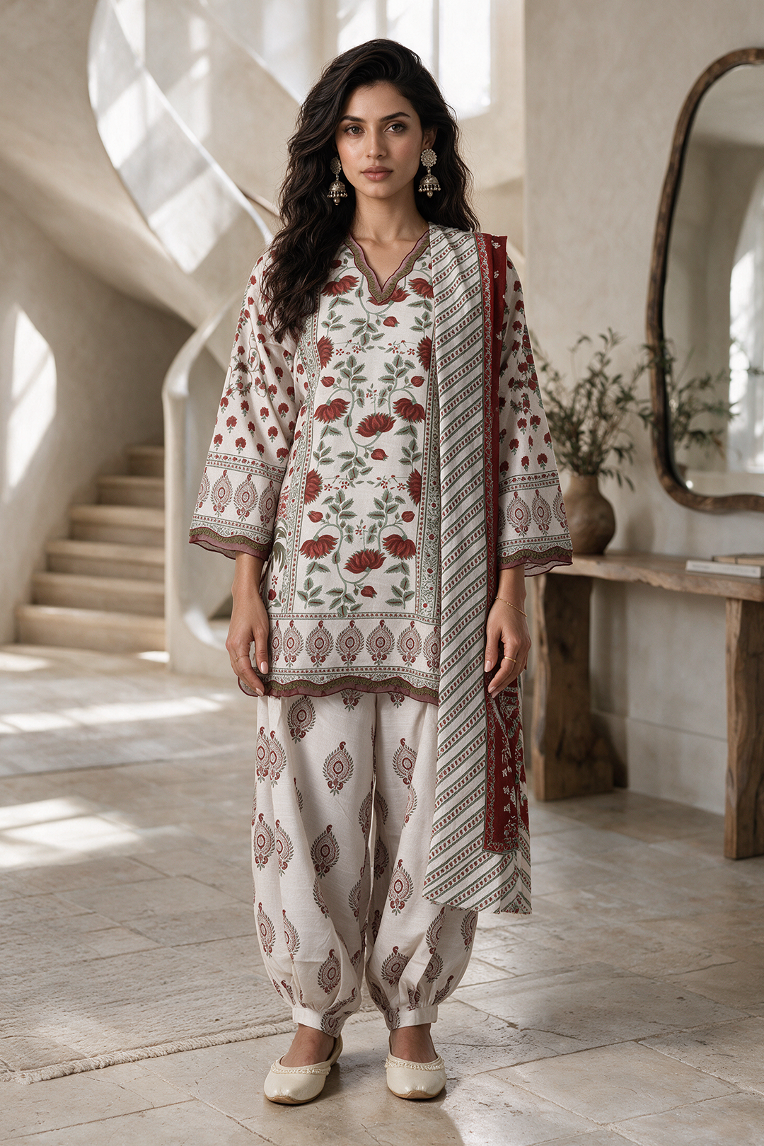Shirt Shalwar Dupatta - 0318