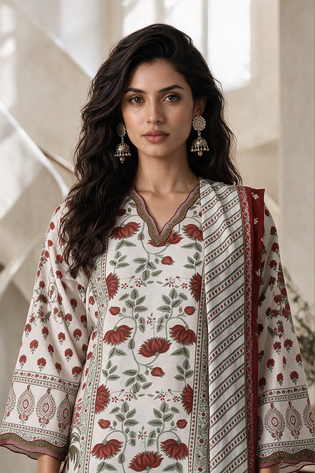 Shirt Shalwar Dupatta - 0318