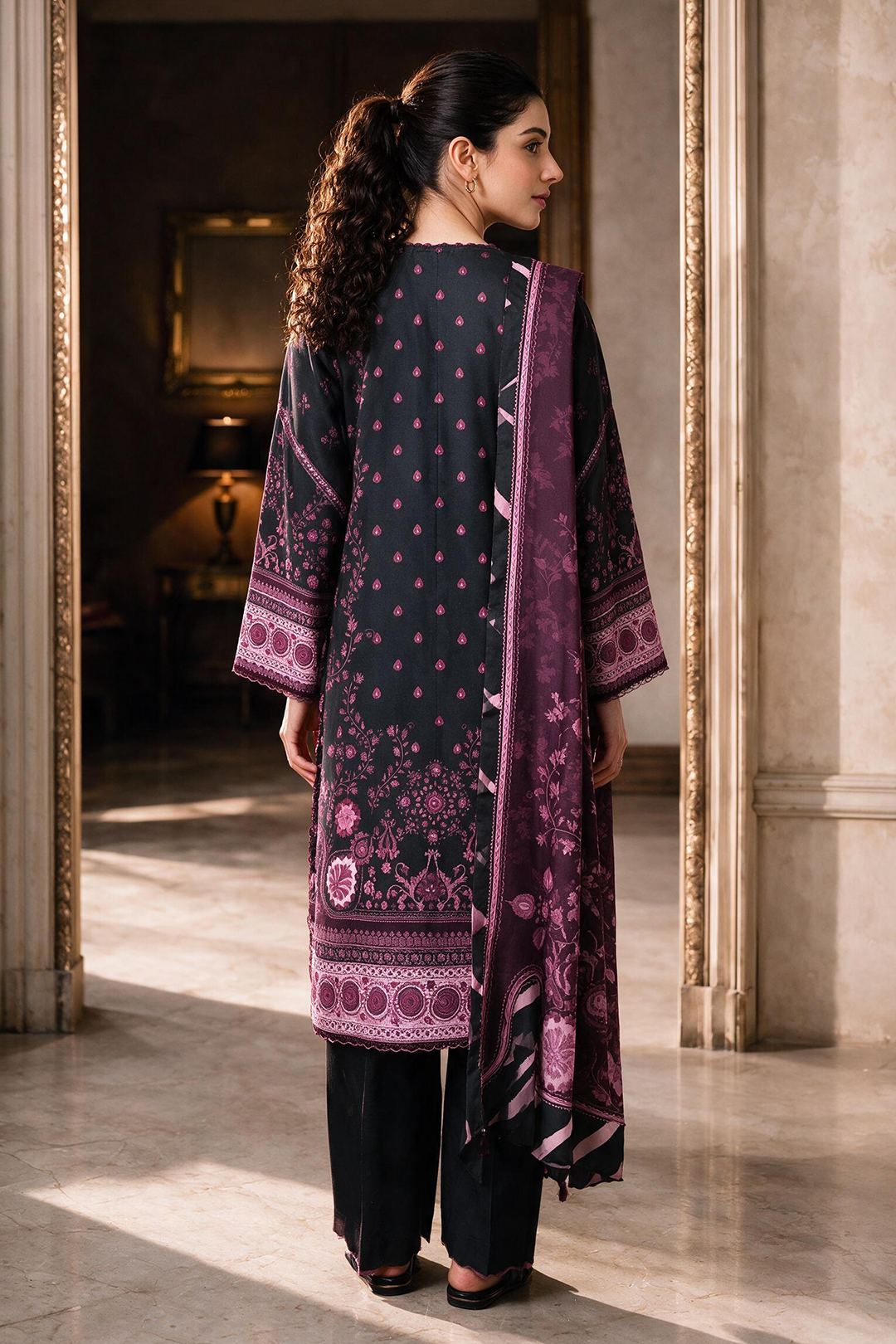 Shirt Shalwar Dupatta - 0449