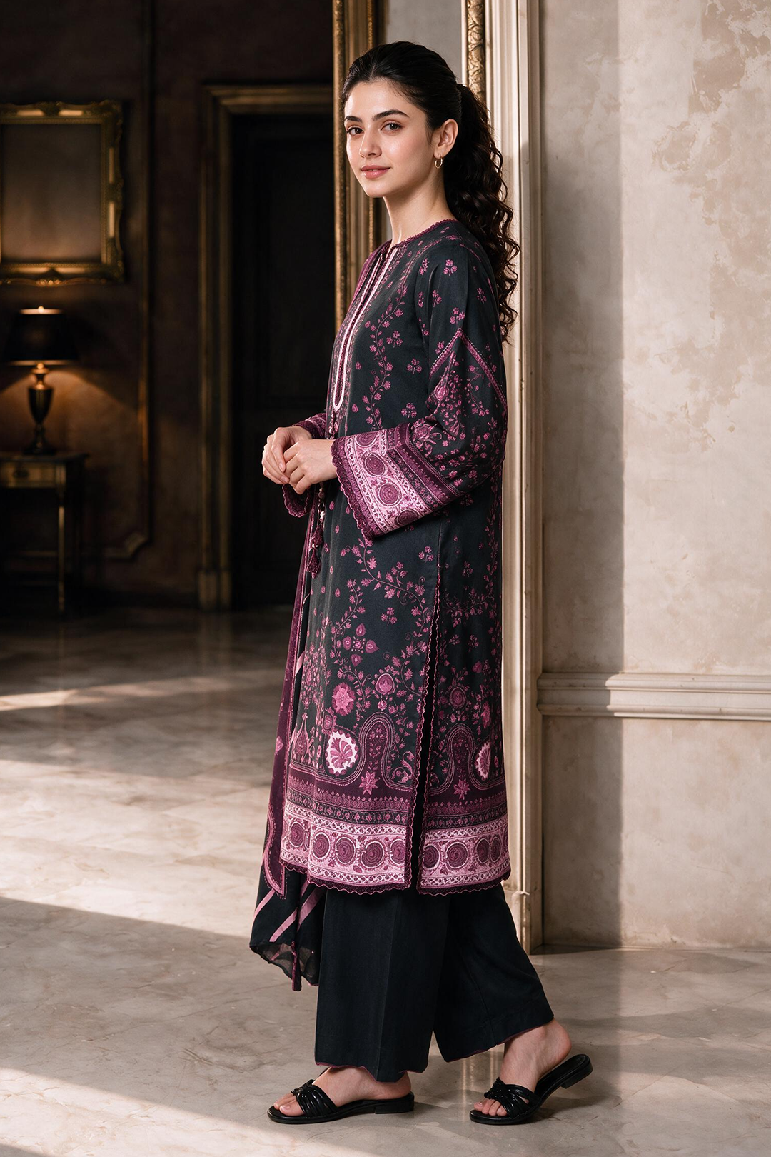 Shirt Shalwar Dupatta - 0449