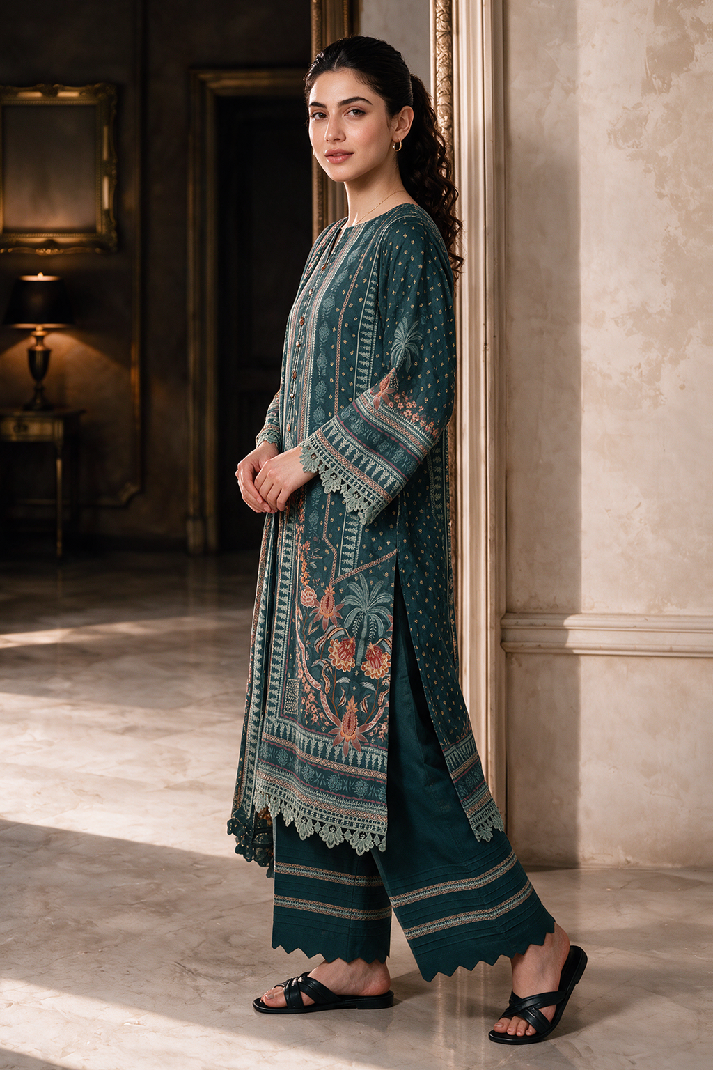 Shirt Shalwar Dupatta - 0451