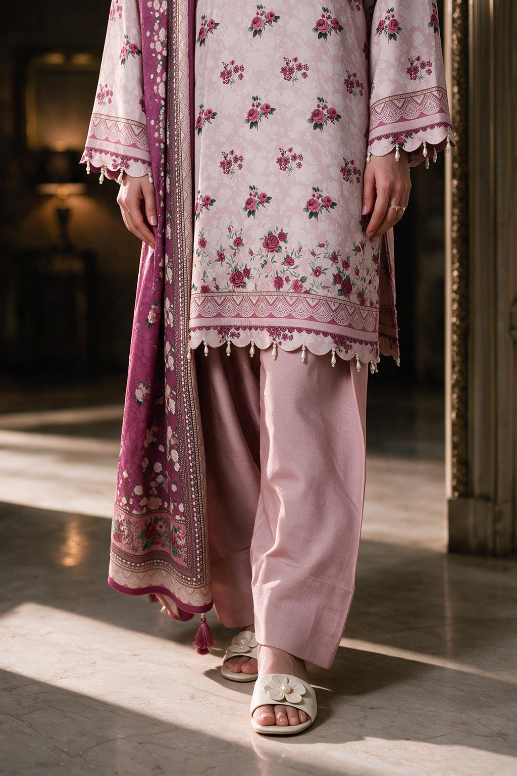 Shirt Shalwar Dupatta - 0452