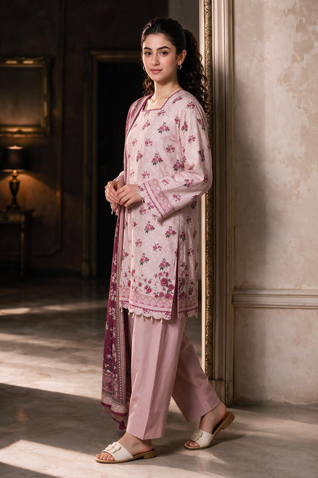 Shirt Shalwar Dupatta - 0452