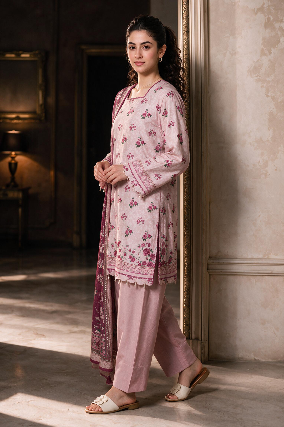 Shirt Shalwar Dupatta - 0452