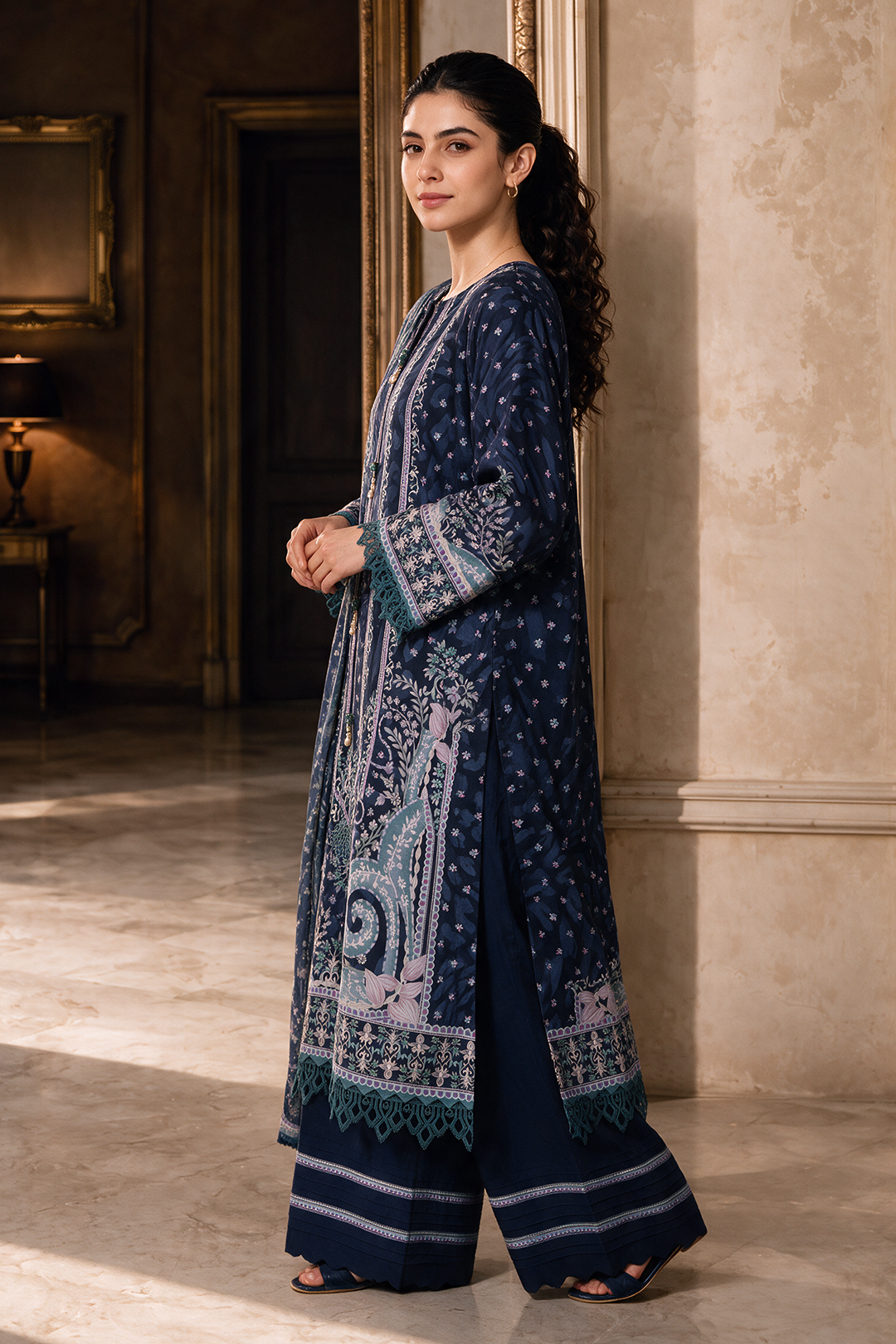 Shirt Shalwar Dupatta - 0453