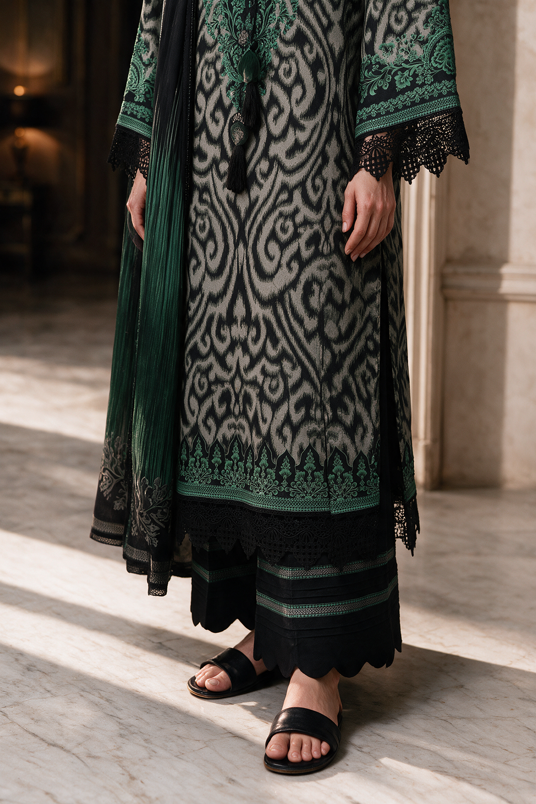 Shirt Shalwar Dupatta - 0455