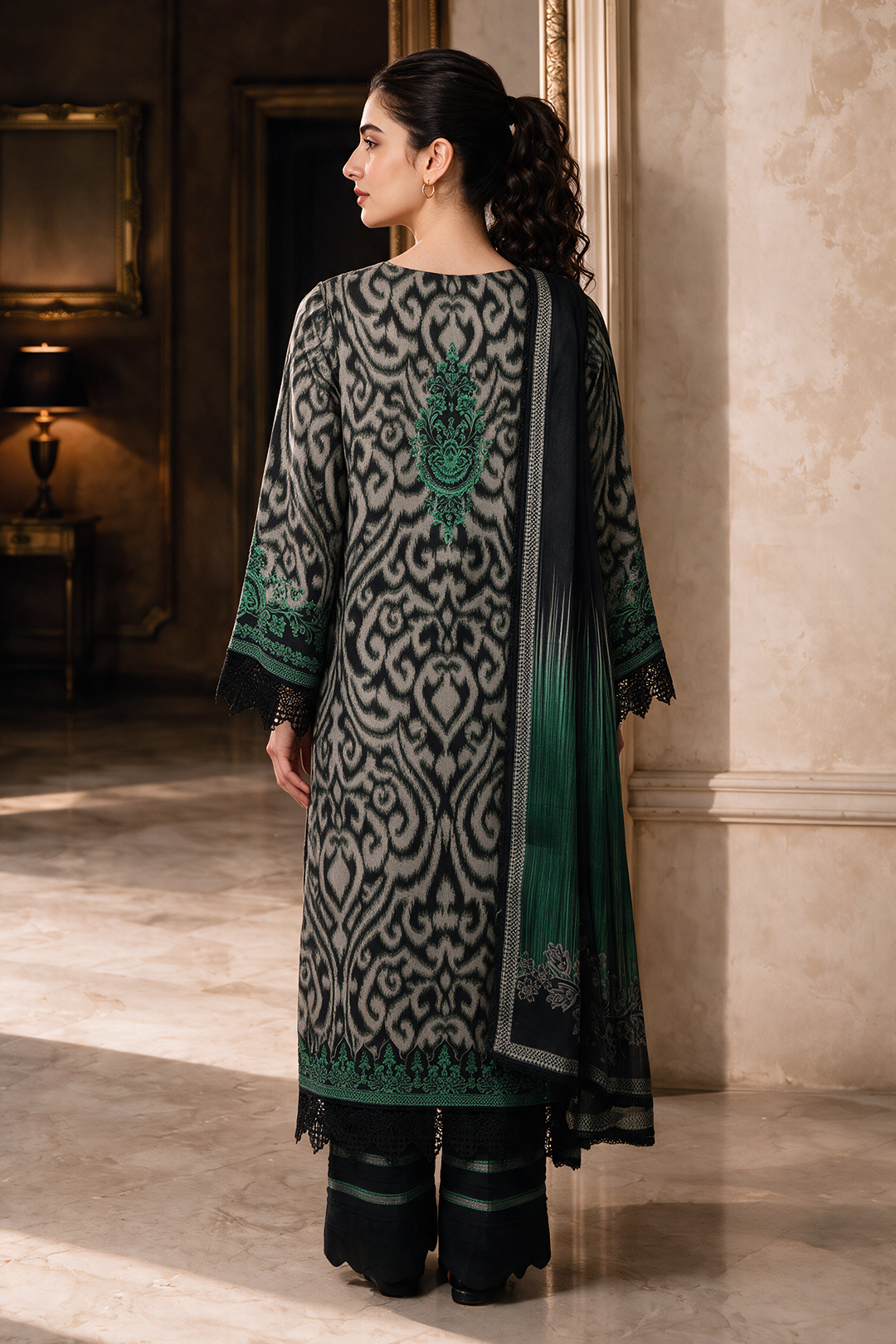 Shirt Shalwar Dupatta - 0455