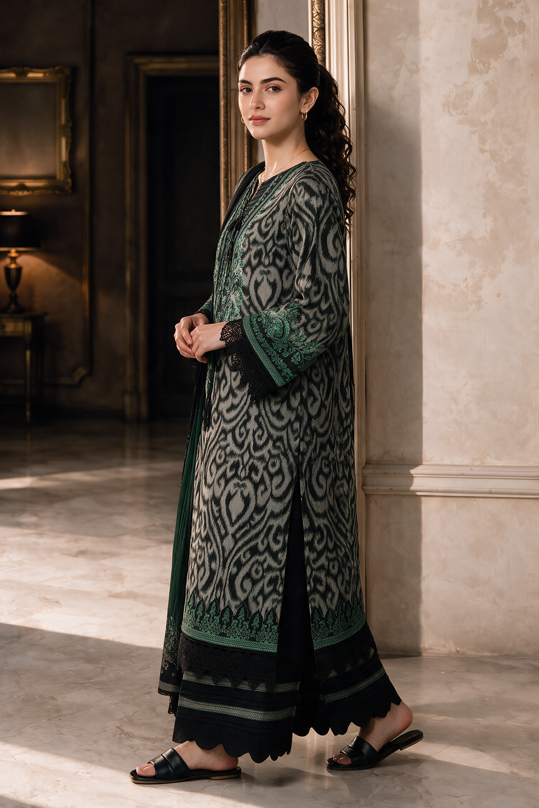 Shirt Shalwar Dupatta - 0455