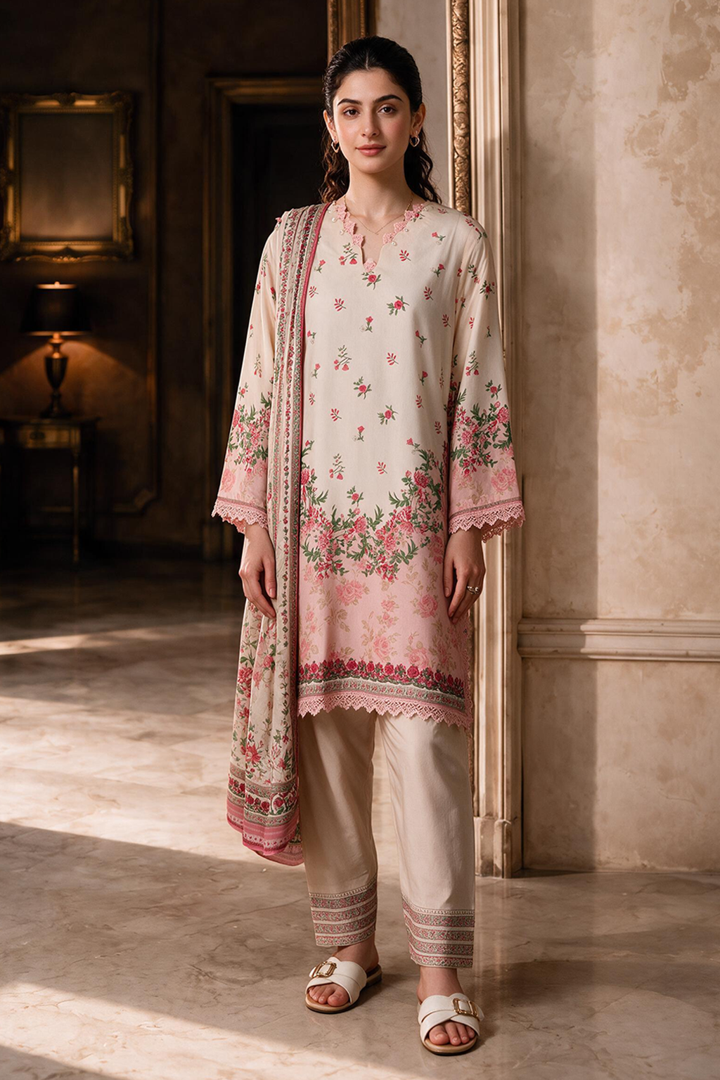 Shirt Shalwar Dupatta - 0456