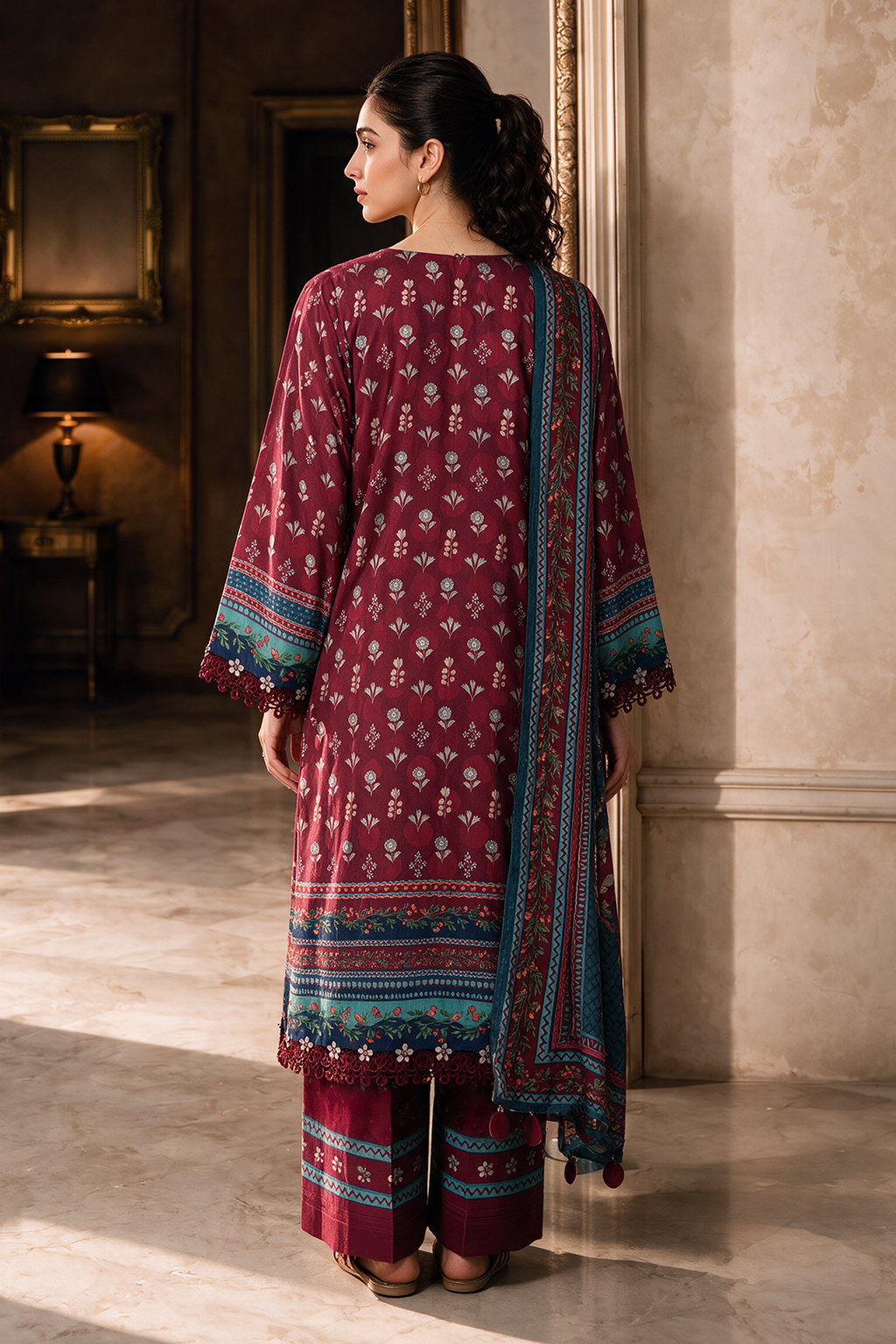 Shirt Shalwar Dupatta - 0459