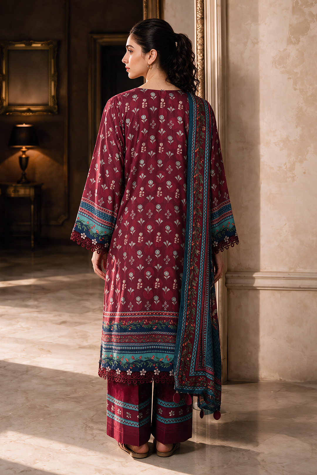 Shirt Shalwar Dupatta - 0459
