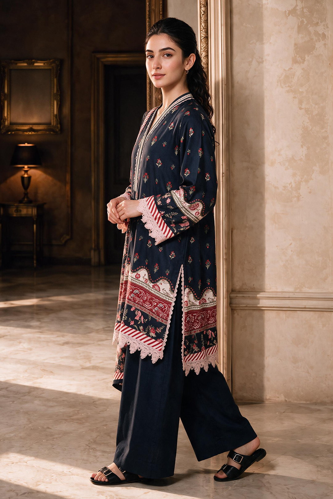 Shirt Shalwar Dupatta - 0460
