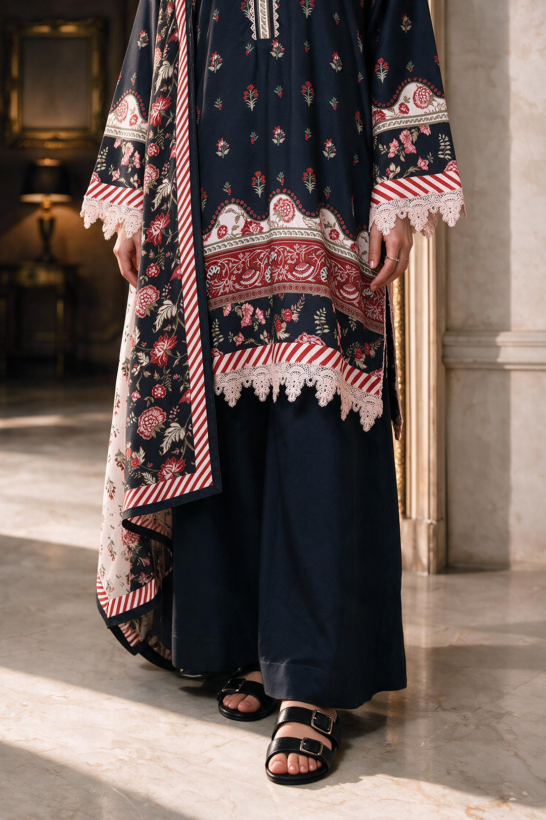 Shirt Shalwar Dupatta - 0460