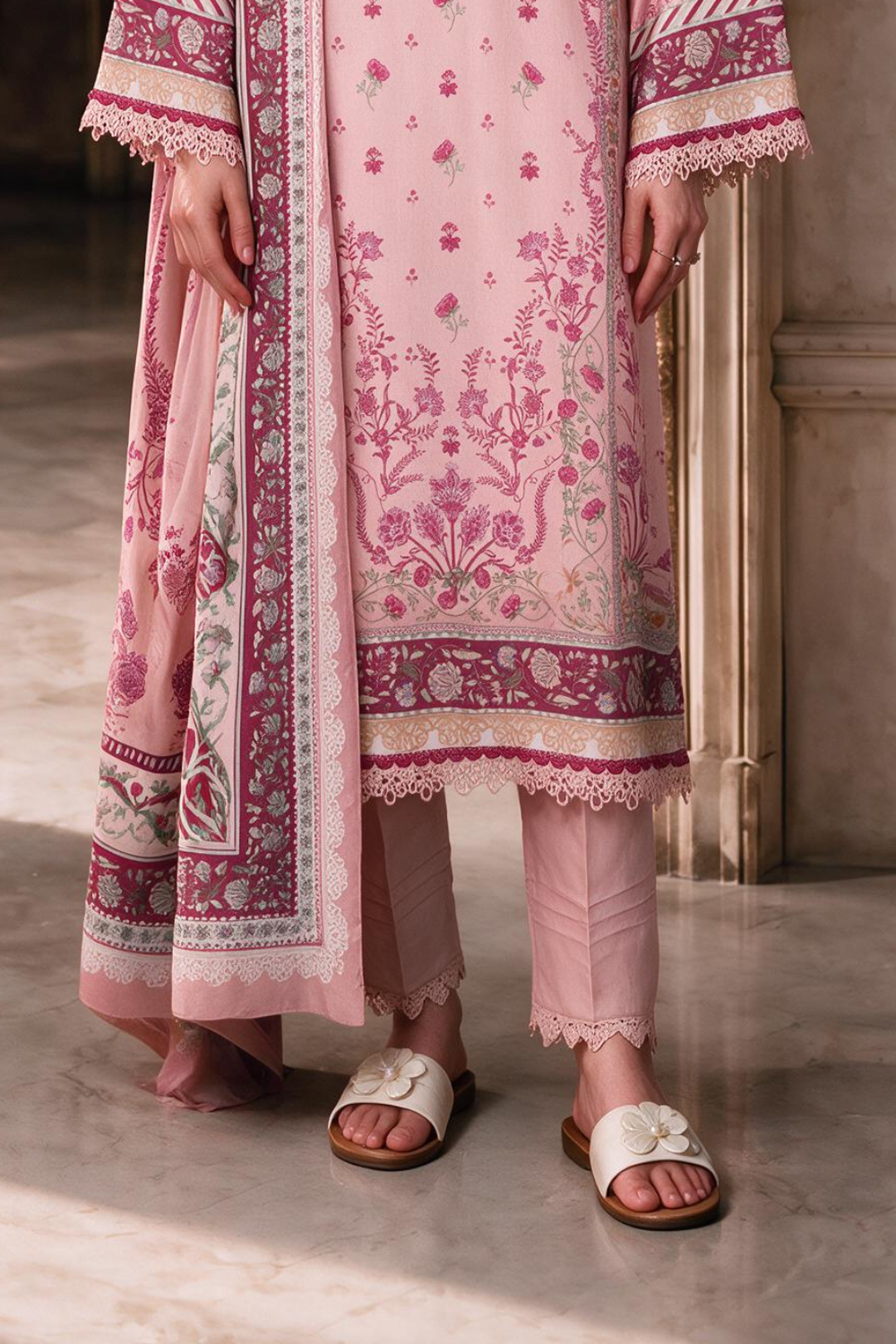 Shirt Shalwar Dupatta - 0461
