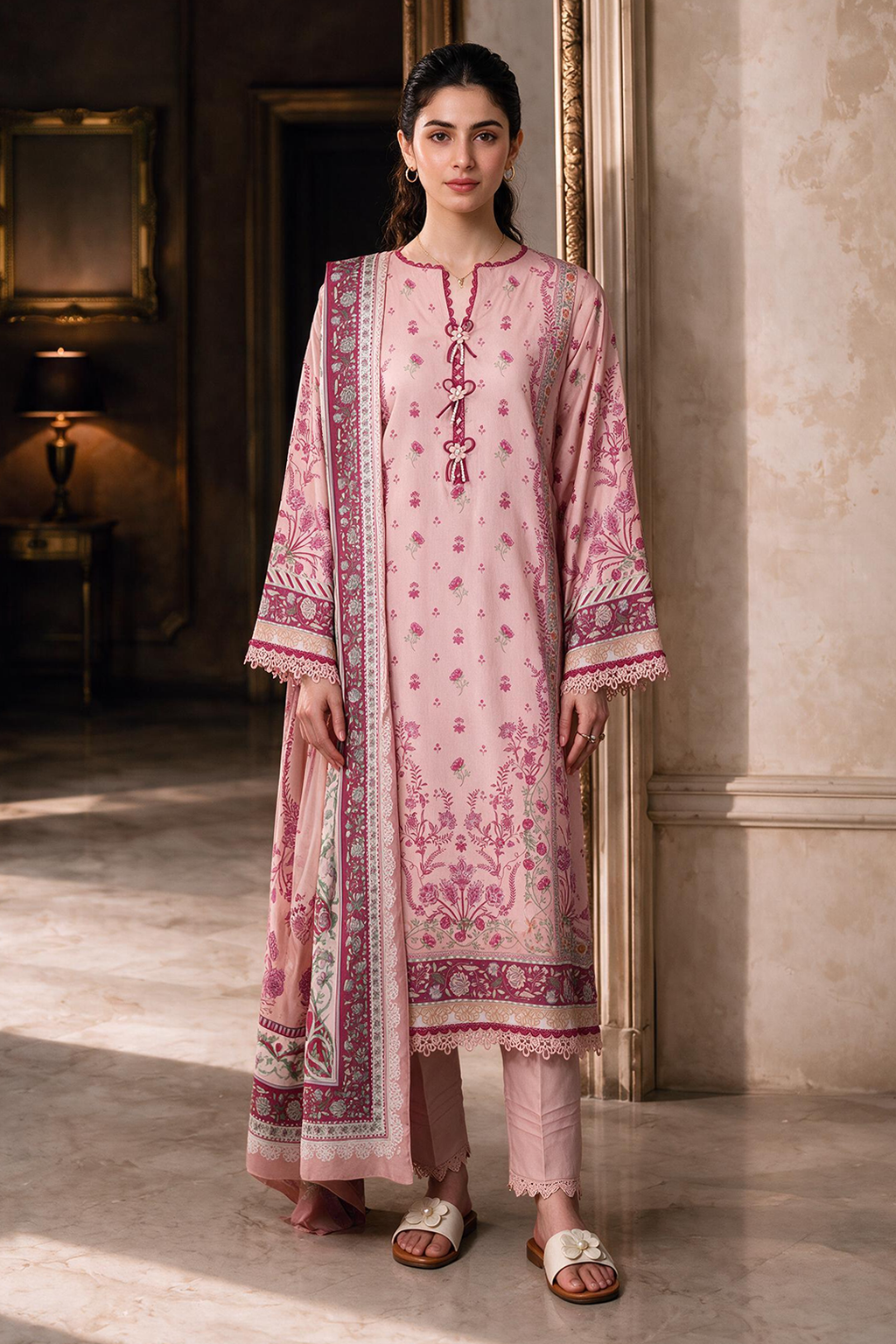 Shirt Shalwar Dupatta - 0461