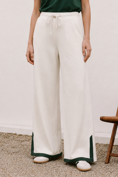 Co-ord Set Wide Leg Trouser - 1026