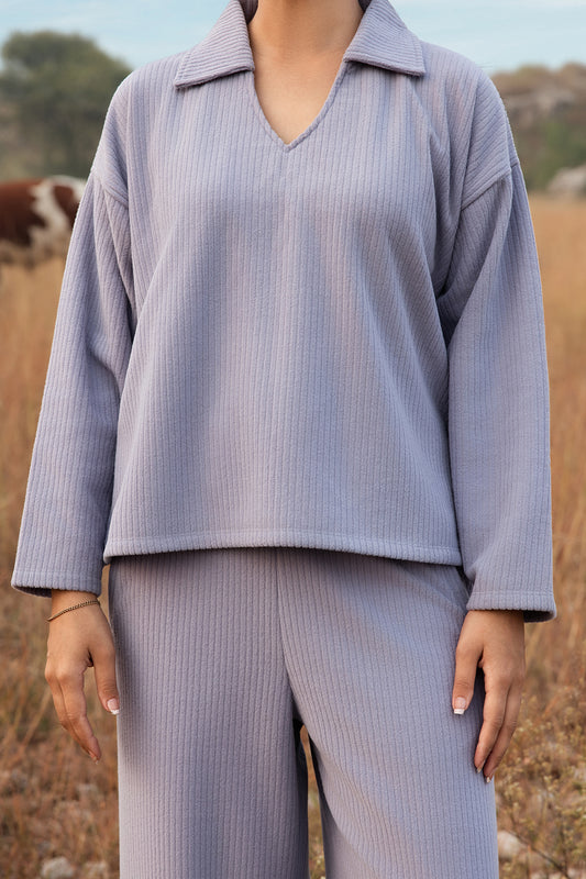 Polar Fleece Co-Ord Set Shirt - 5001