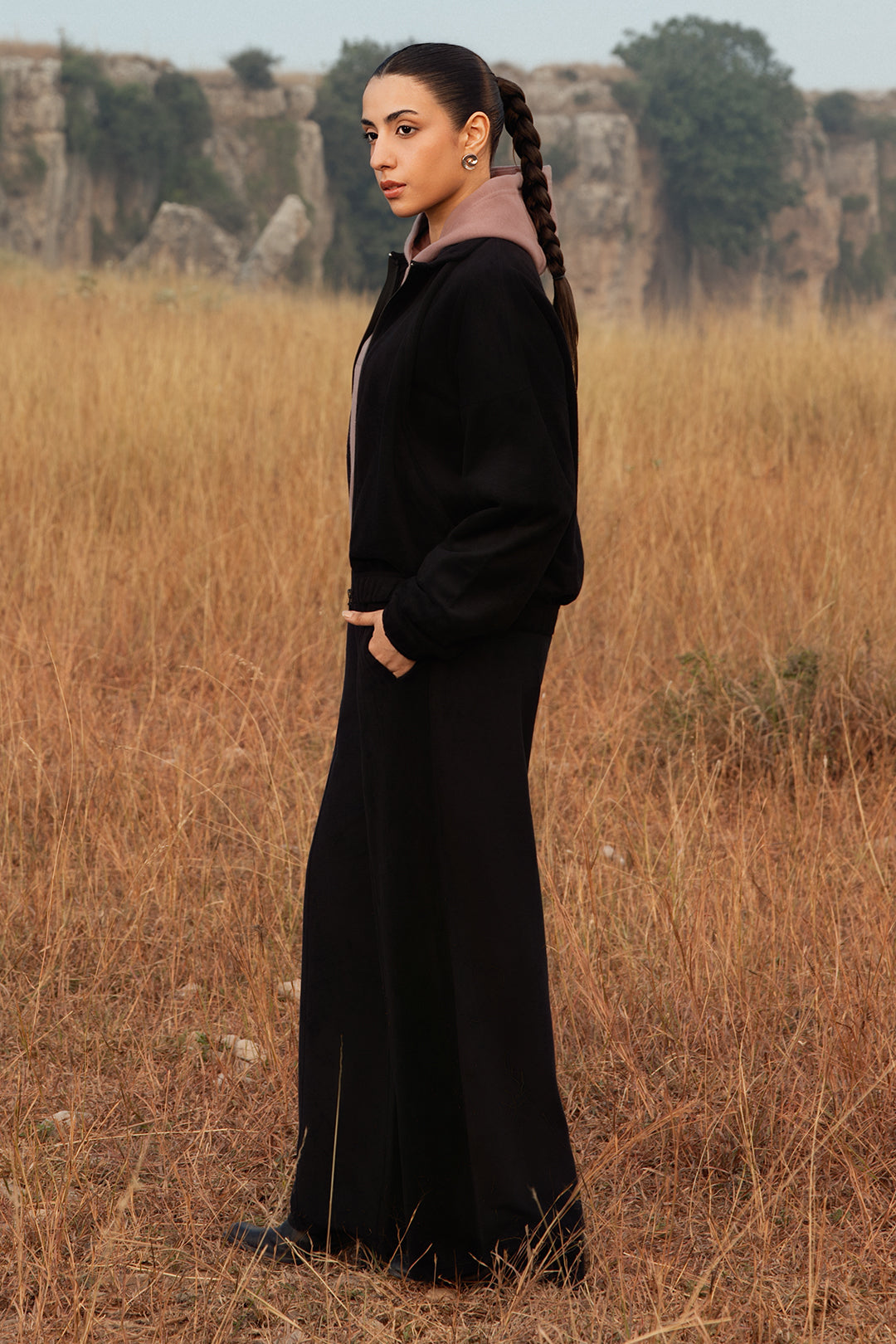 Velour Co-Ord Set Trouser - 5002