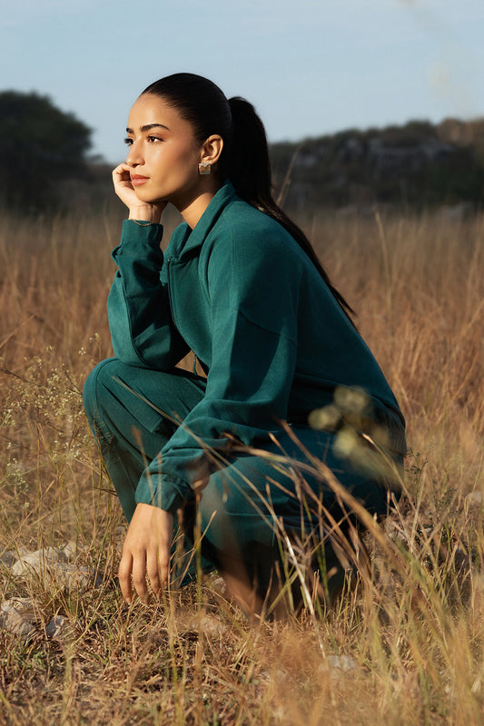 Velour Co-Ord Set Shirt - 5003