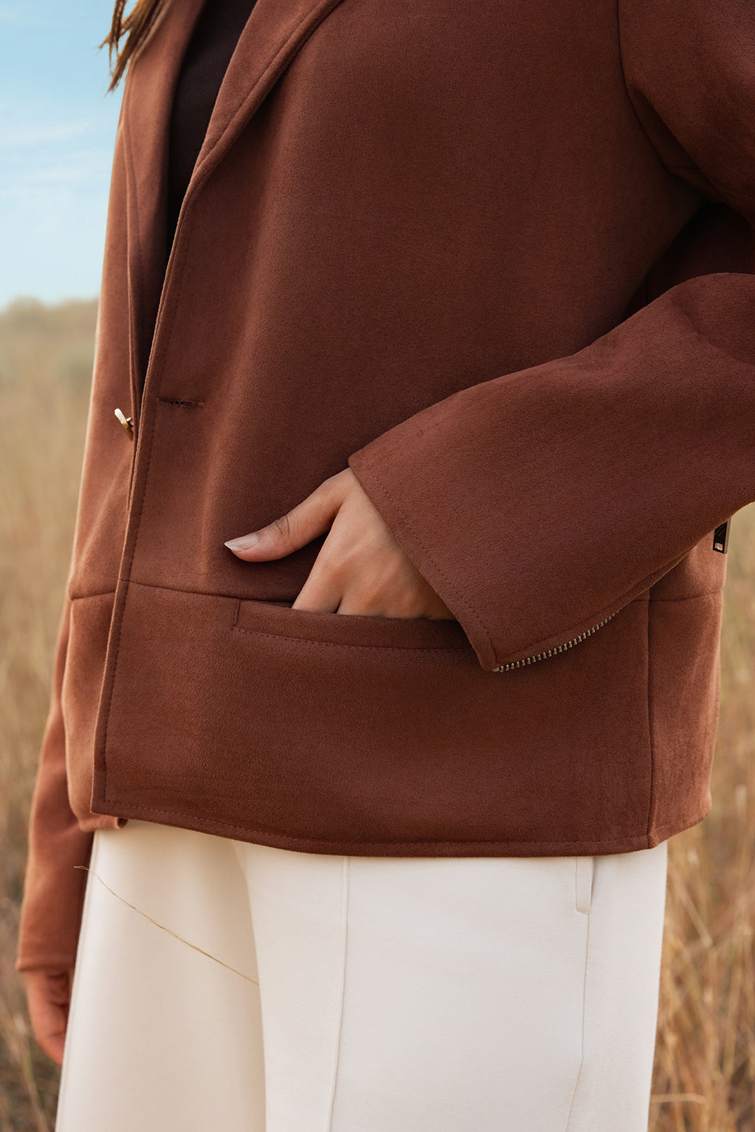 Suede Jacket - 5003