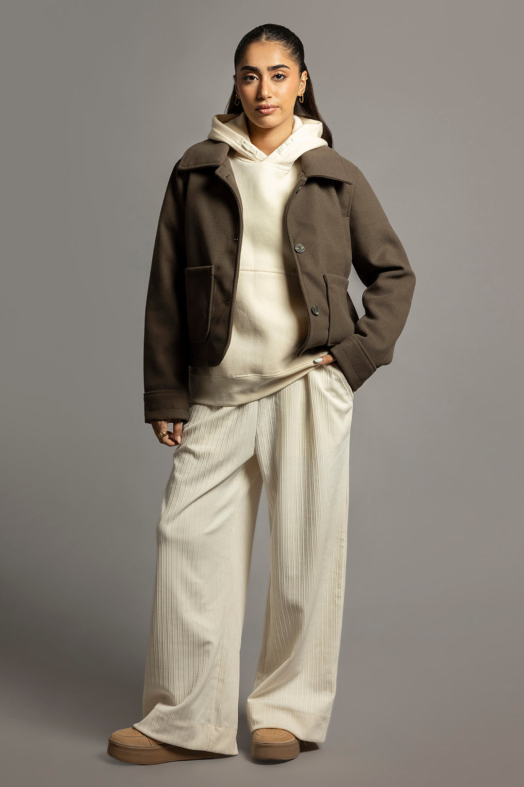 Felt Jacket - 5006