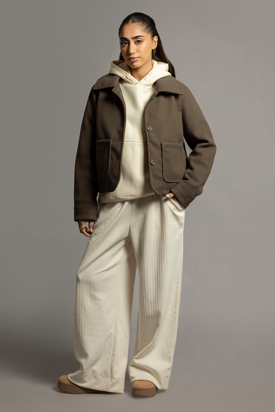Felt Jacket - 5006