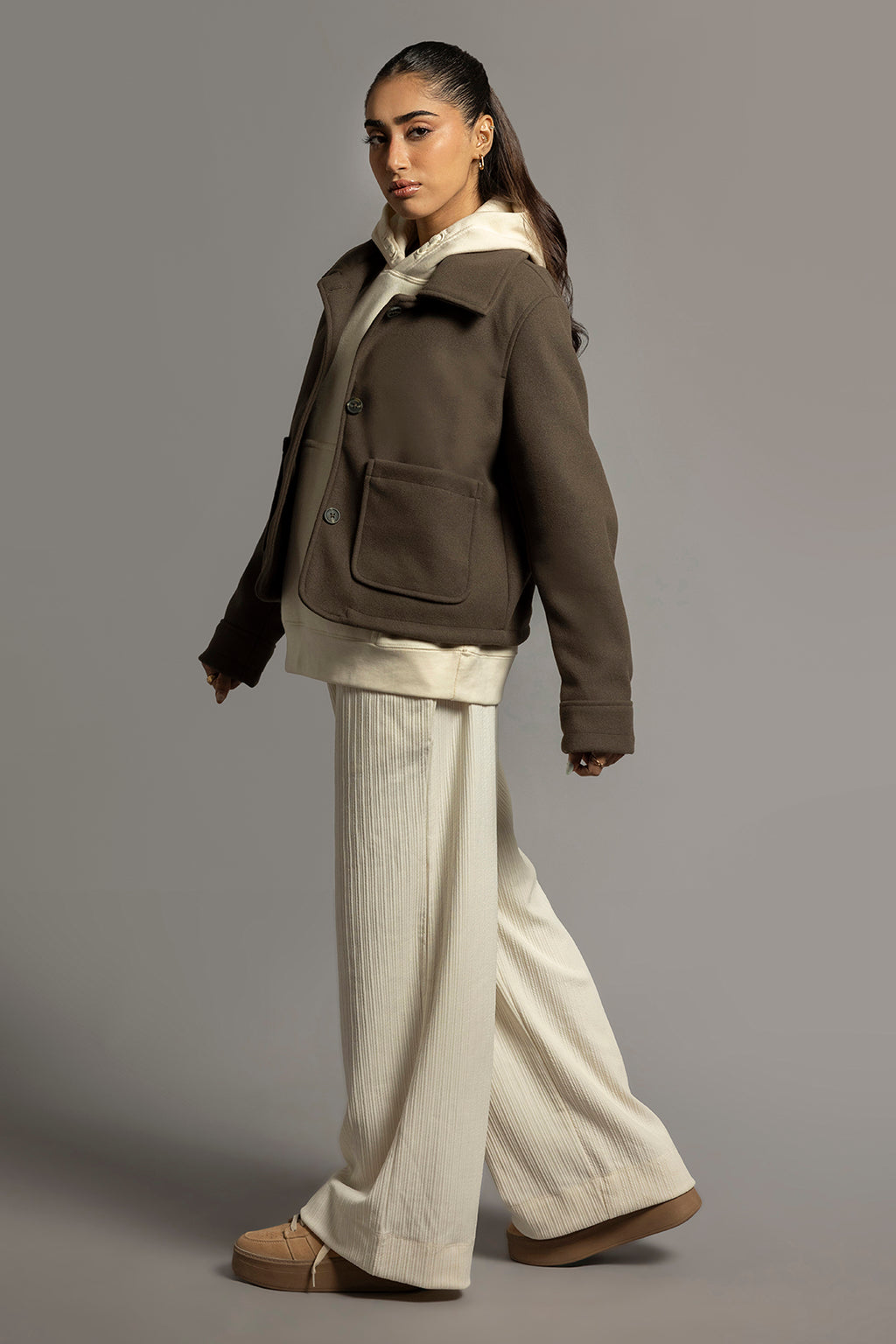 Felt Jacket - 5006