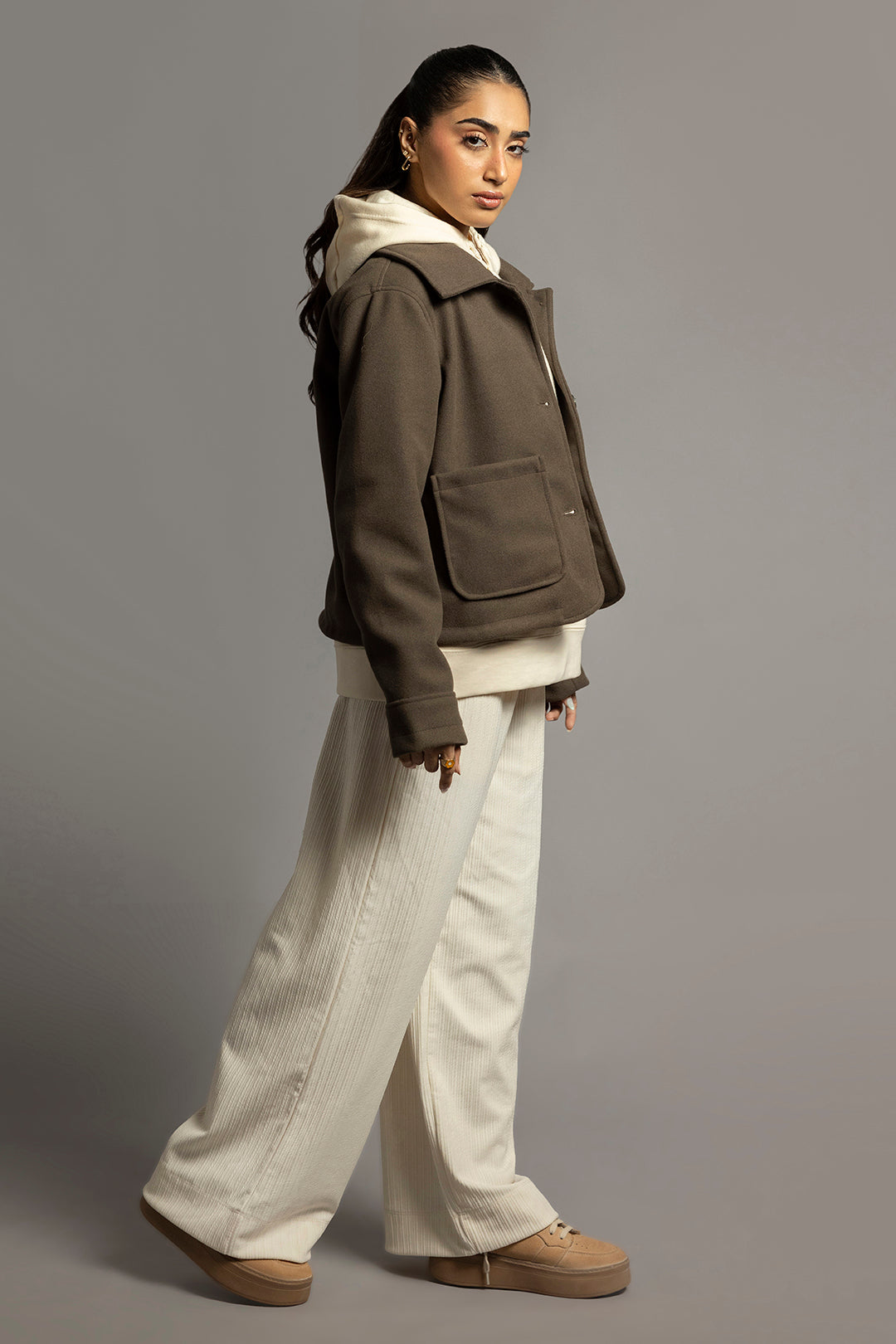 Felt Jacket - 5006